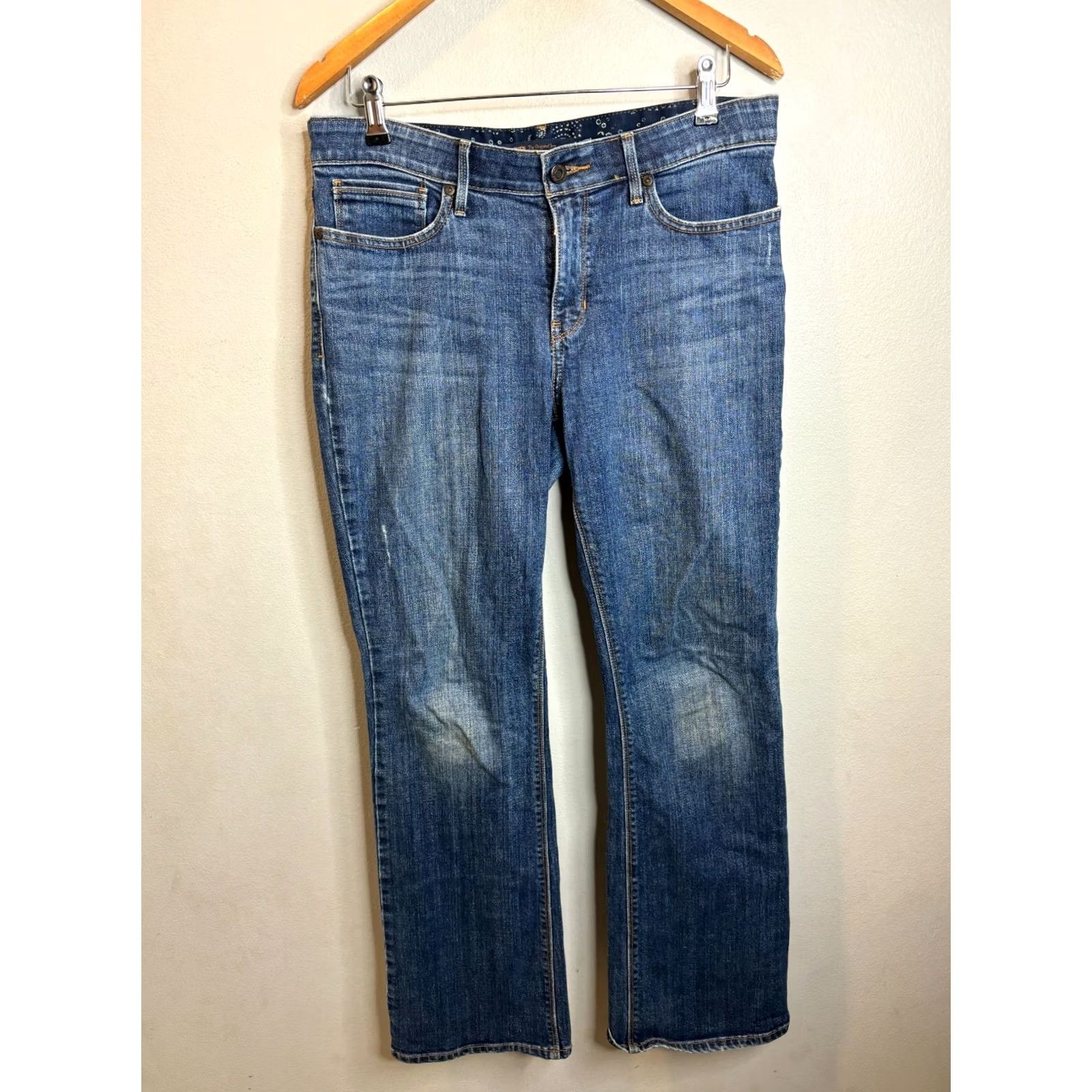 Levi's Levi’s 525 Jeans Straight Regular 525 Series Denim Blue 32x29 Size 10 Women Waist Stretch Pockets Vintage: No Size 32" / US 10 / IT 46 - 4 Thumbnail