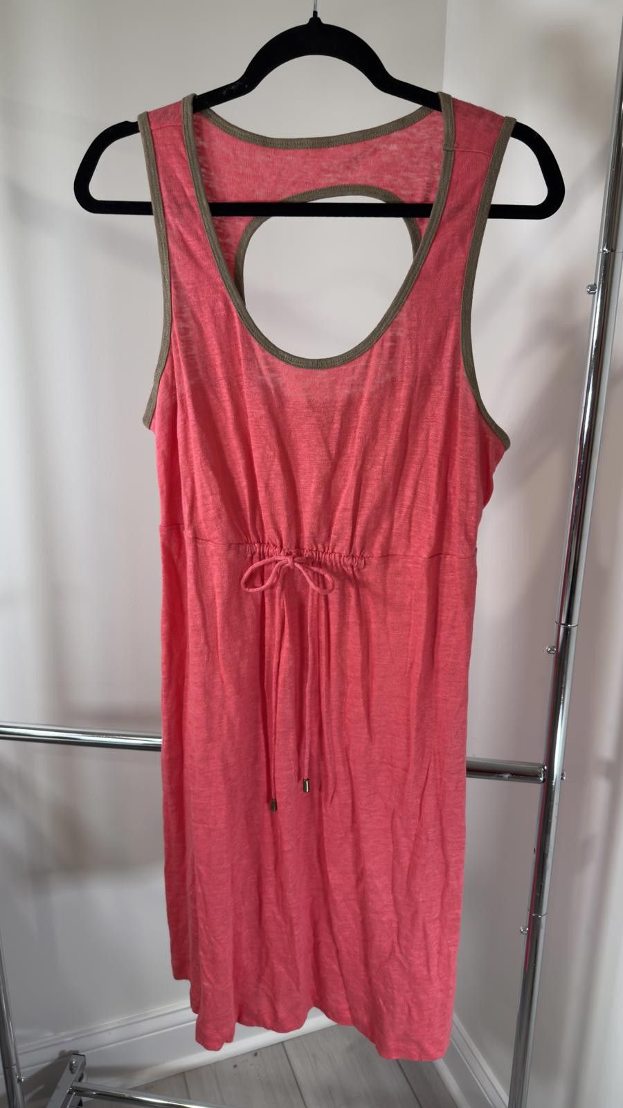 Tommy Bahama Pink Summer Dress - Size L/G