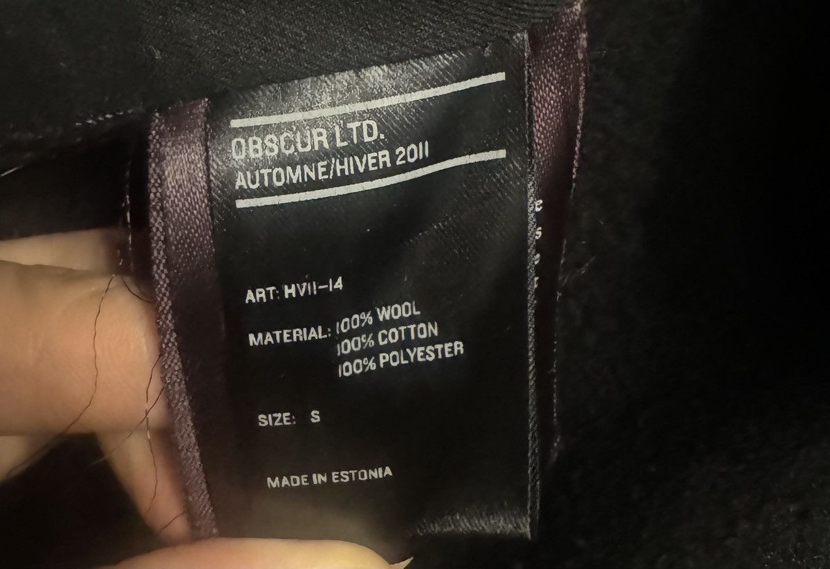 Obscur Obscur 2012aw long coat rare Size US S / EU 44-46 / 1 - 9 Thumbnail
