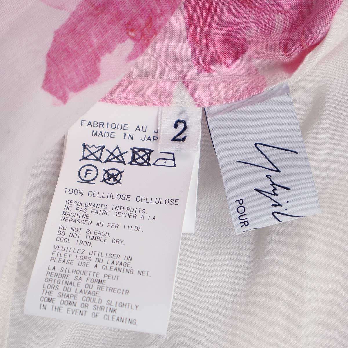 Yohji Yamamoto Yohji Yamamoto Pour Homme 24AW FLOWER DESIGNED BLOUSE Size US M / EU 48-50 / 2 - 3 Thumbnail