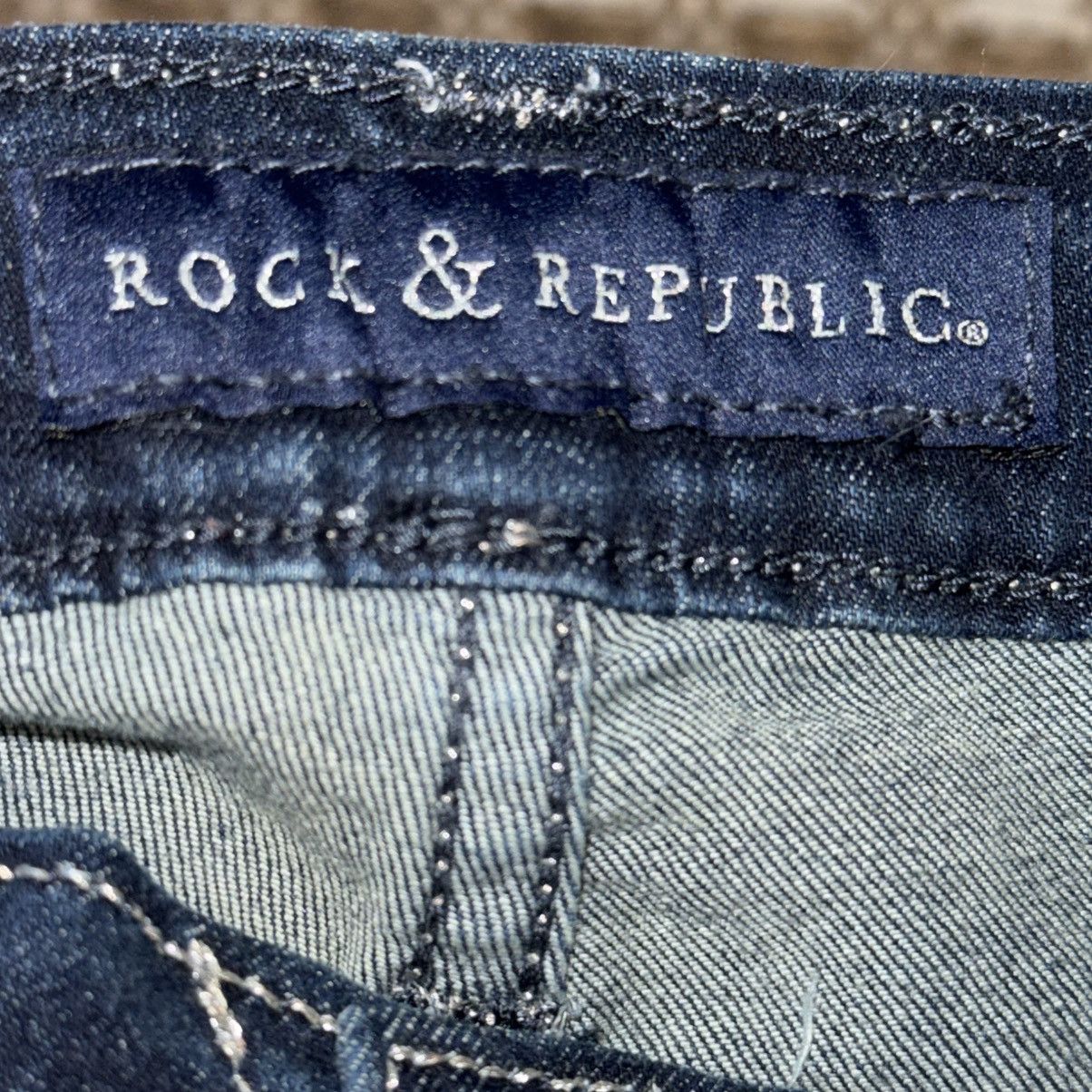 Rock & Republic Rock & Republic Kasandra dark wash bootcut jeans Size 36" / US 14 / IT 50 - 5 Thumbnail