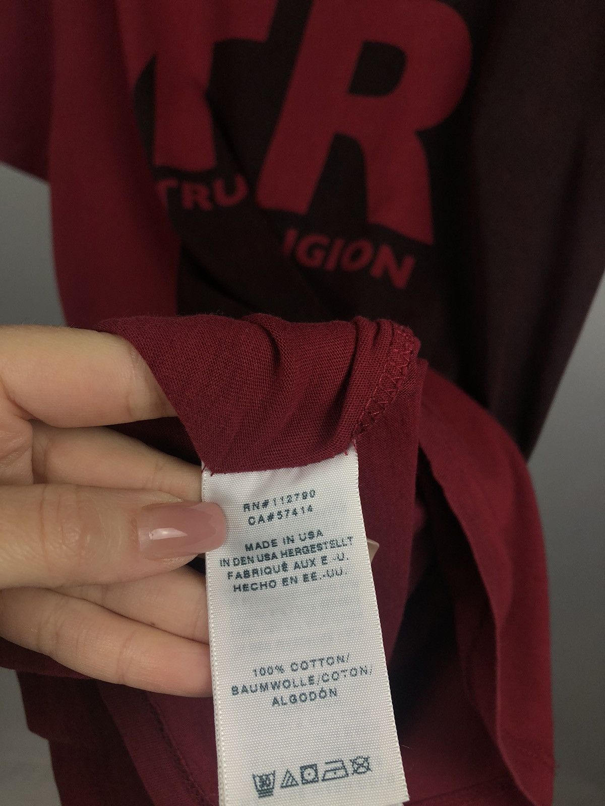 True Religion True Religion T-shirts box logo size XL Size US XL / EU 56 / 4 - 6 Thumbnail