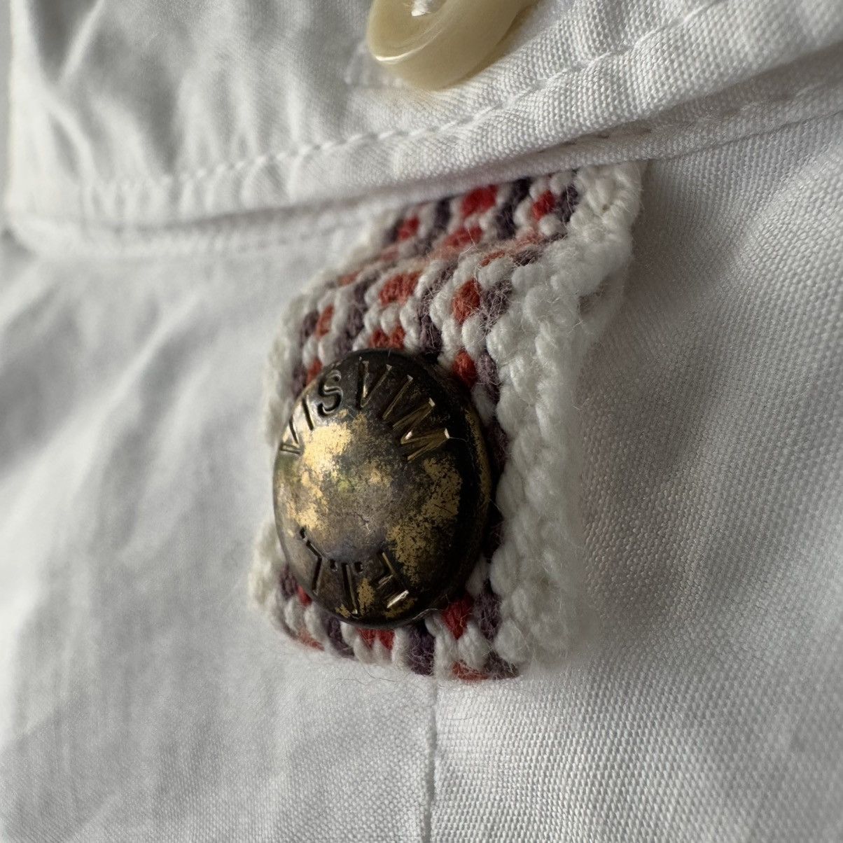 Visvim Visvim Giza Button Down Cotton Linen Shirt Size US M / EU 48-50 / 2 - 14 Thumbnail