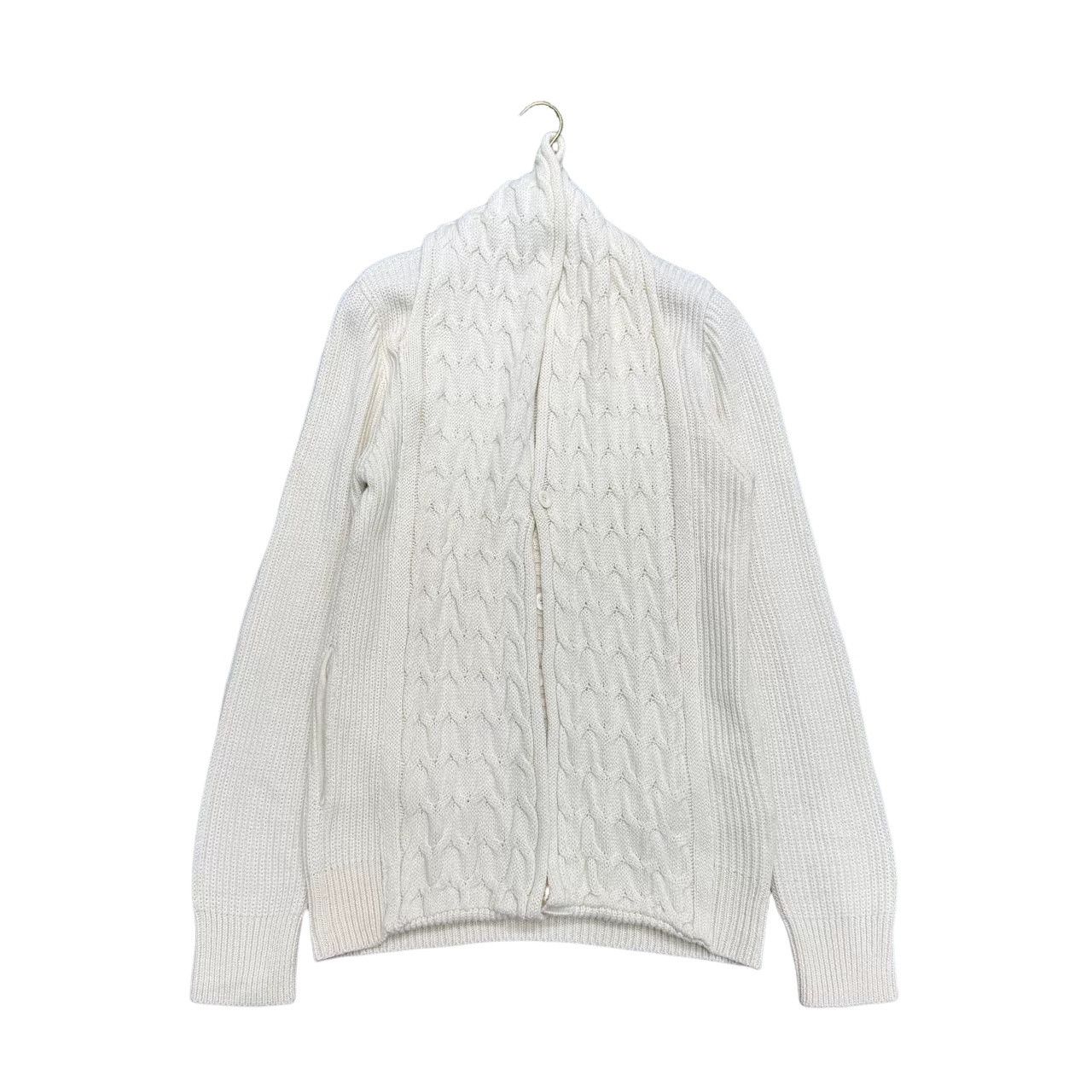 Emporio Armani Emporio Armani Cable Knit Cardigan Size 50 Size US M / EU 48-50 / 2 - 1 Thumbnail