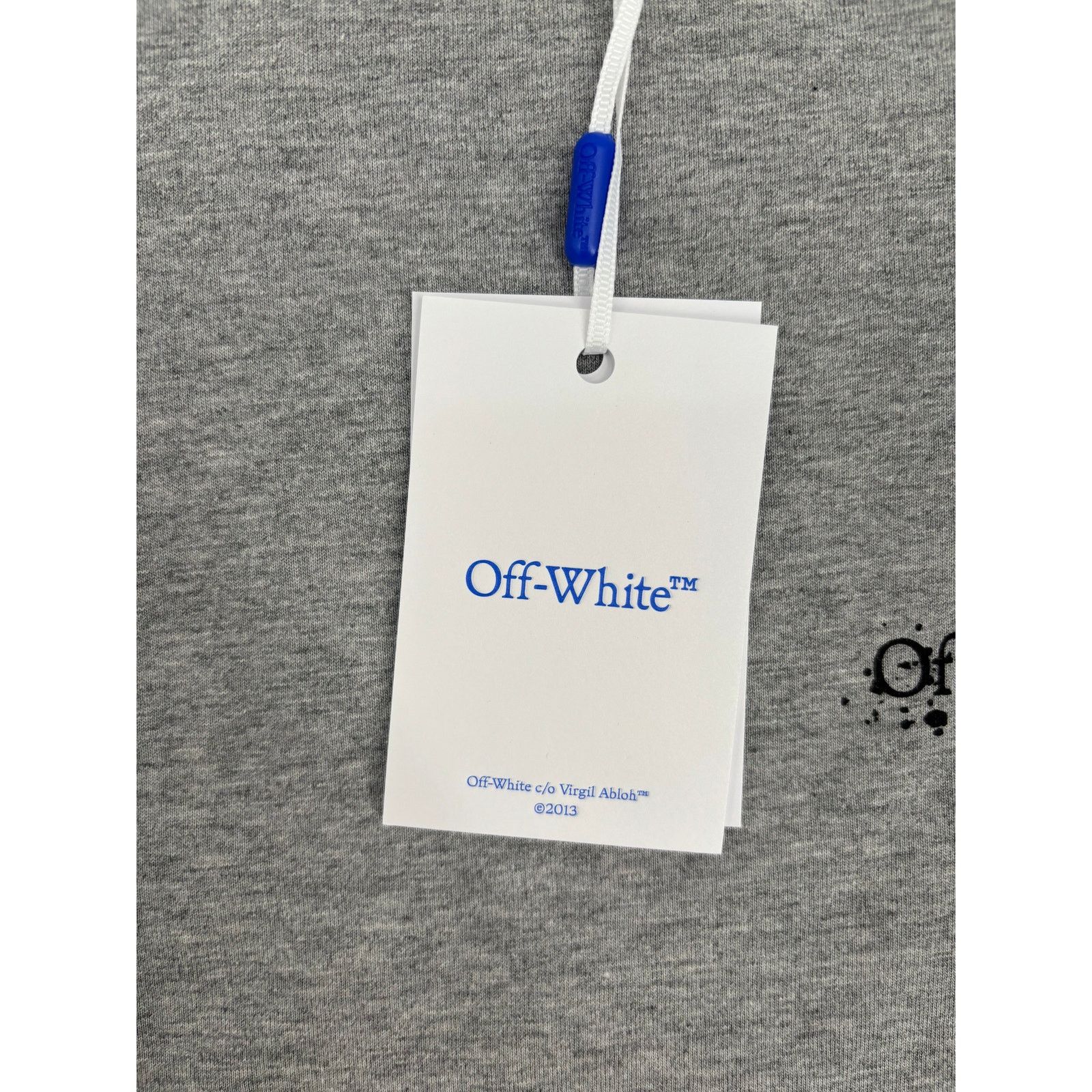 Off-White OFF-WHITE "Paint Splatter Arrows" Grey T-Shirt Size Medium Size US M / EU 48-50 / 2 - 5 Thumbnail