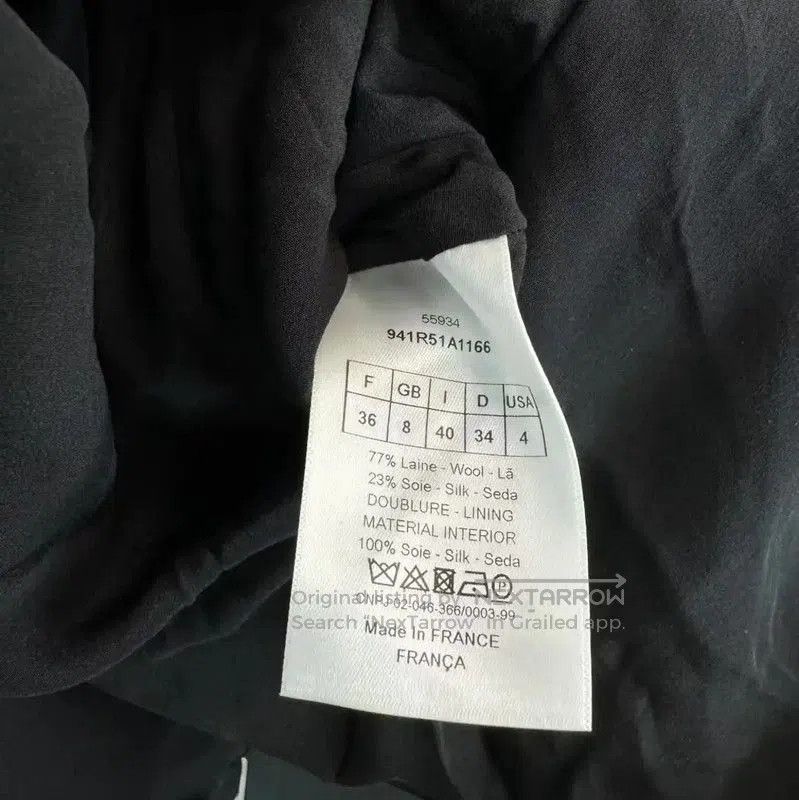 Dior Dior Black Wool Women's Dress . Size S / US 4 / IT 40 - 3 Thumbnail