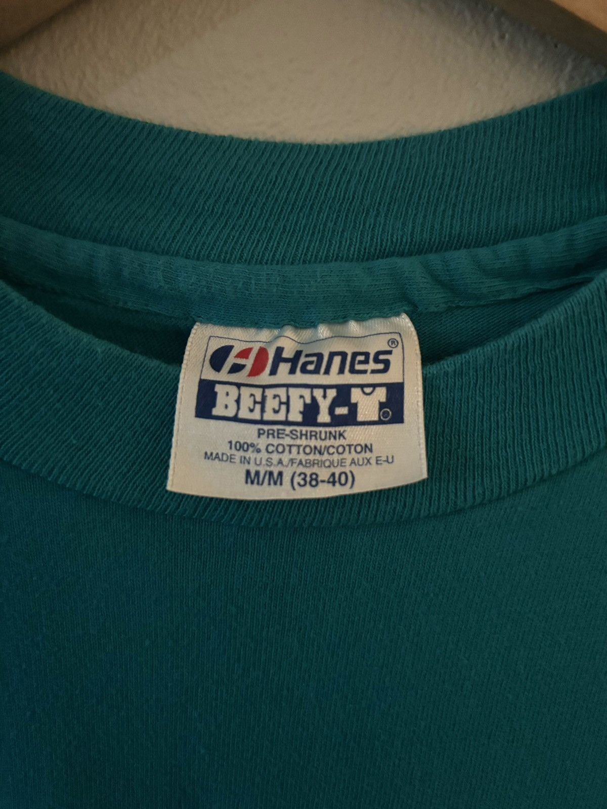 Hanes × Vintage BEEFY-T - Journeys Worldwide Adventure Single-Stitch Size US M / EU 48-50 / 2 - 4 Thumbnail