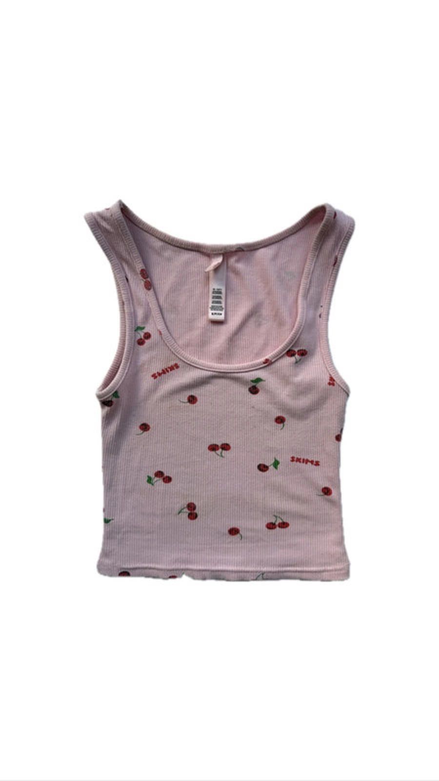 Other Skims Pink Cherry Tank Top Size S / US 4 / IT 40 - 1 Thumbnail
