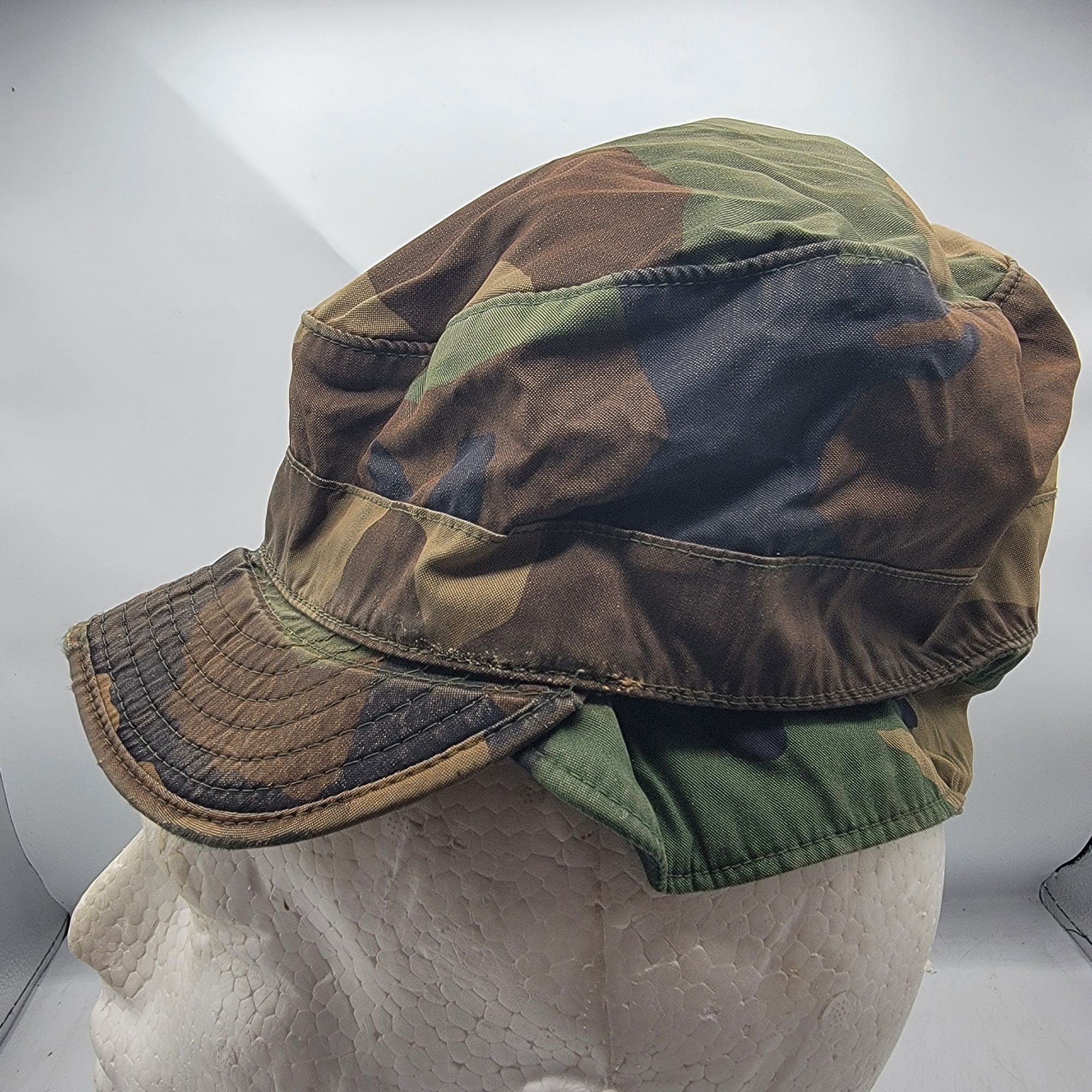 Propper Propper Combat Woodland Camouflage Hat Size 7 1/8 Outdoors C Size ONE SIZE - 2 Thumbnail