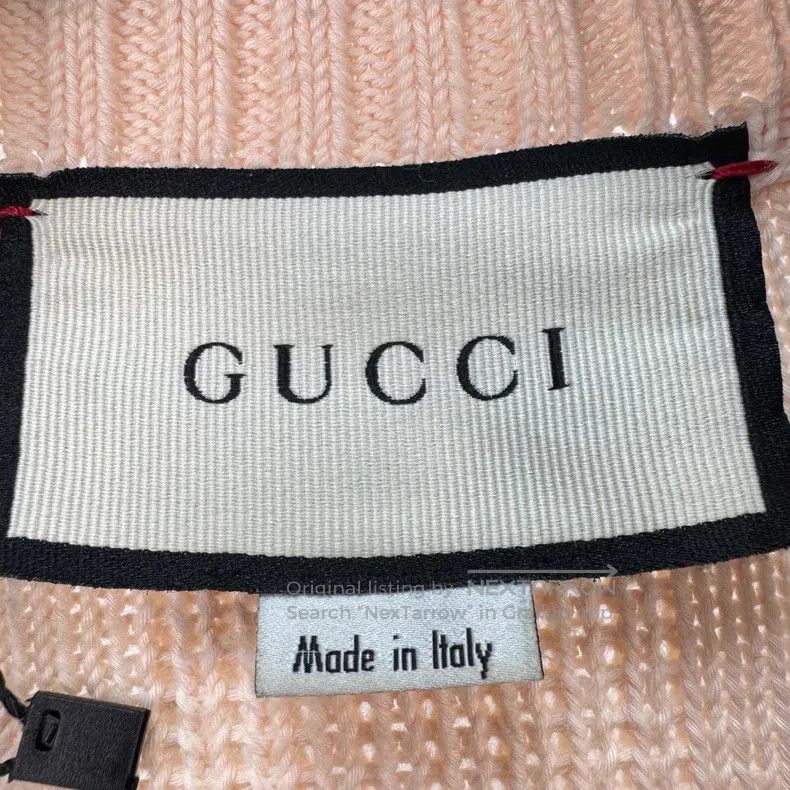Gucci Gucci Embroidered double G college-style knitted zipper co Size S / US 4 / IT 40 - 6 Thumbnail