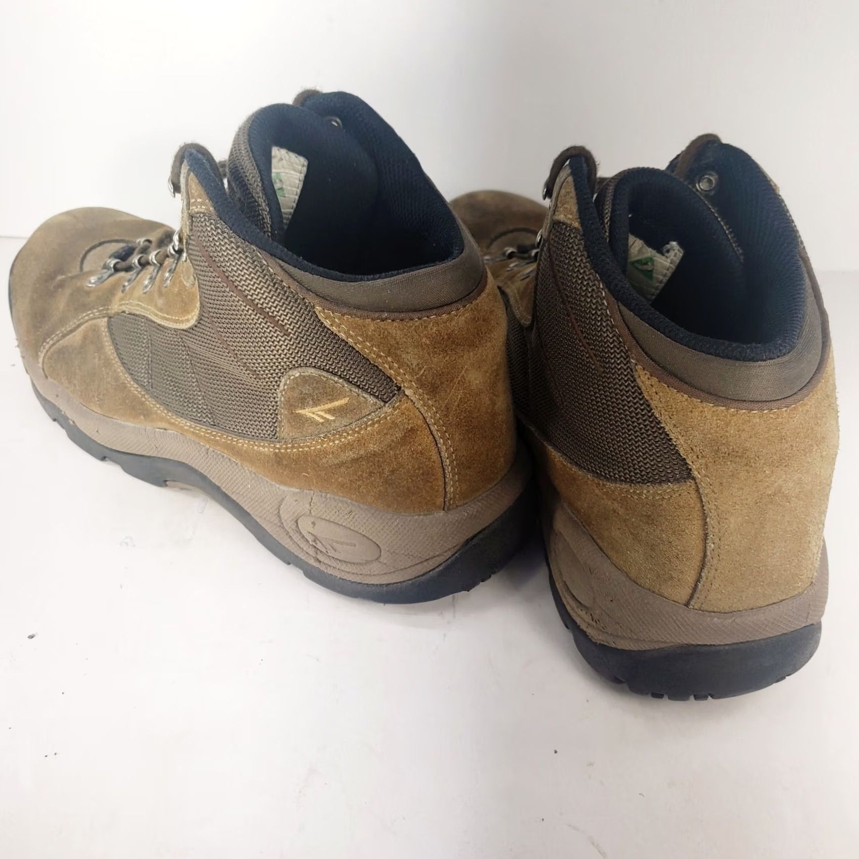 Vintage Hi-Tec Eclipse Lite Mid Dri-Tech WP Brown Suede Hiking Boots Mens 11M 4342 Size US 9 / EU 42 - 5 Thumbnail