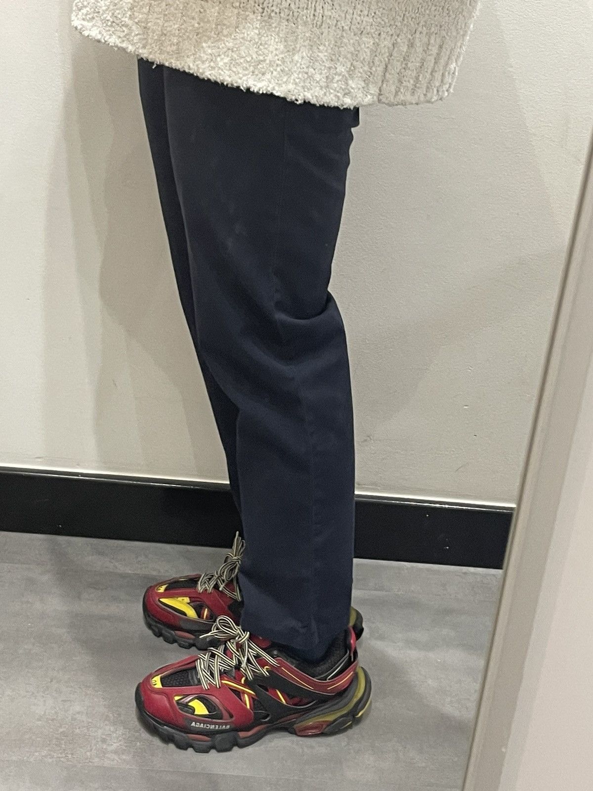 Dolce & Gabbana Dolce & Gabbana Washed Navy Chino Pants Size US 30 / EU 46 - 6 Thumbnail