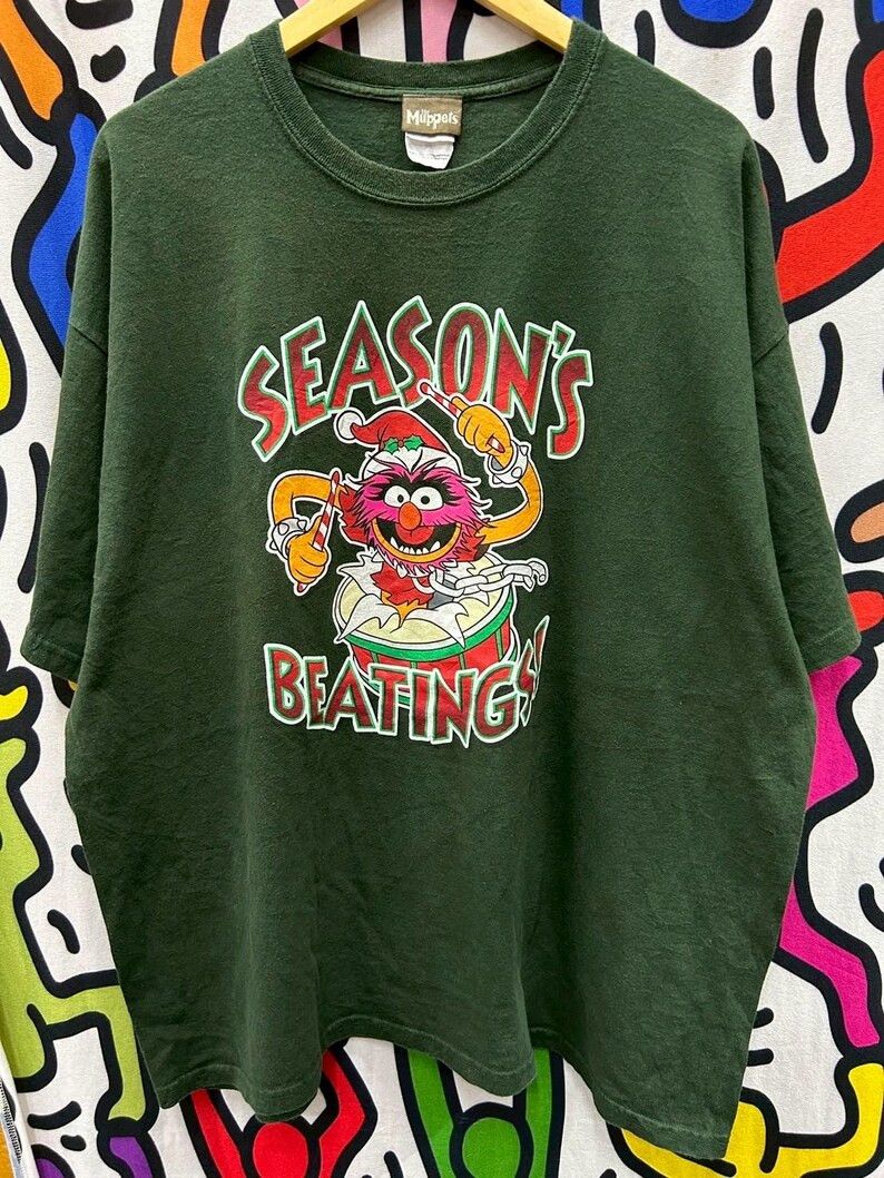 Vintage Vintage 2000s The Muppets tshirt size 2XL Size US XXL / EU 58 / 5 - 2 Thumbnail