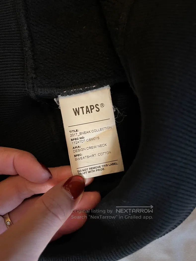 Wtaps Wtaps Classic black hoodie Size US M / EU 48-50 / 2 - 4 Thumbnail