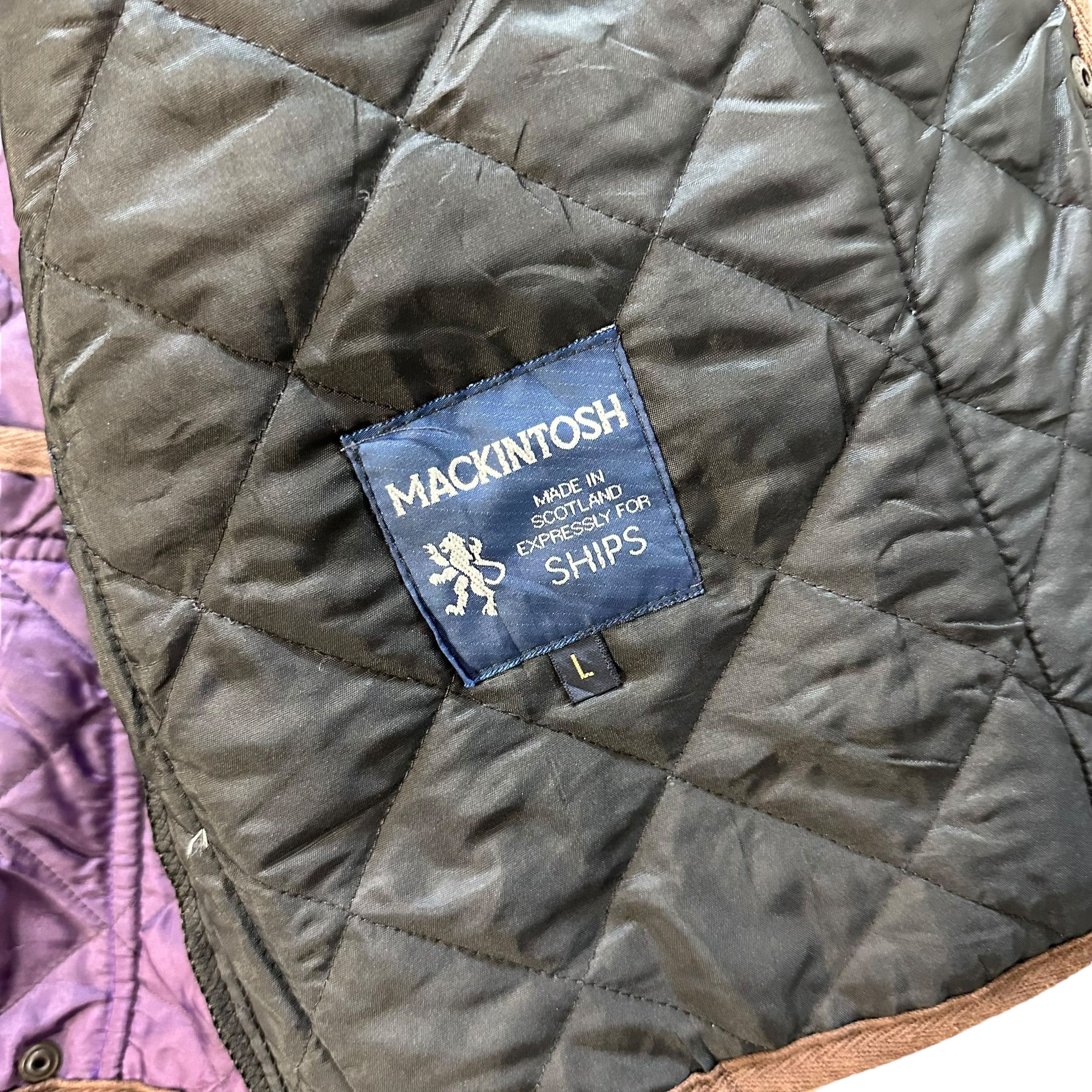 Mackintosh MACKINTOSH X SHIPS Multicolored Quilted Jacket #A56-1289 Size US L / EU 52-54 / 3 - 7 Thumbnail
