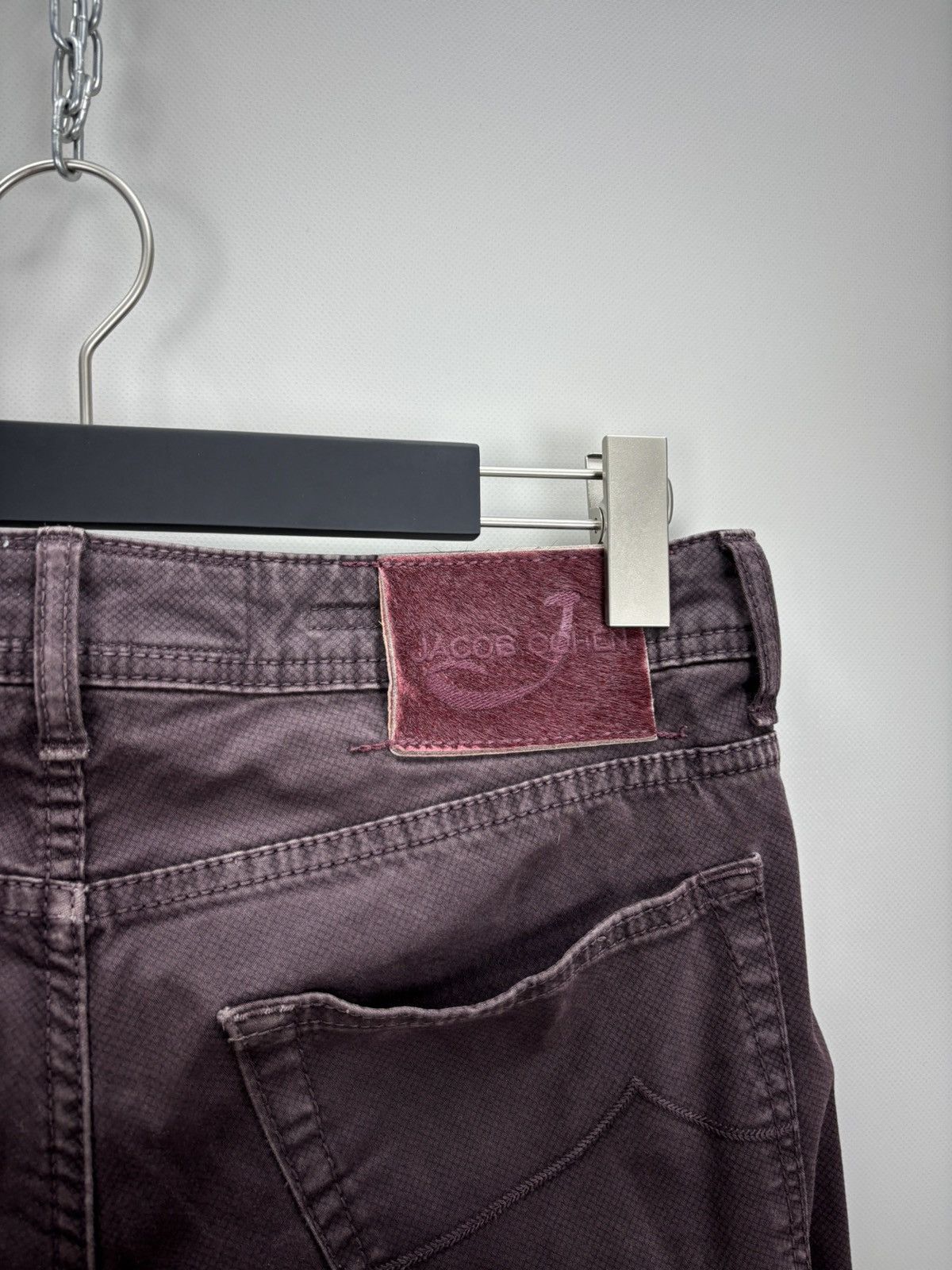 Jacob Cohen Mens pants Jacob Cohen Size 33 Color Brown/Burgundy Size US 33 - 7 Thumbnail