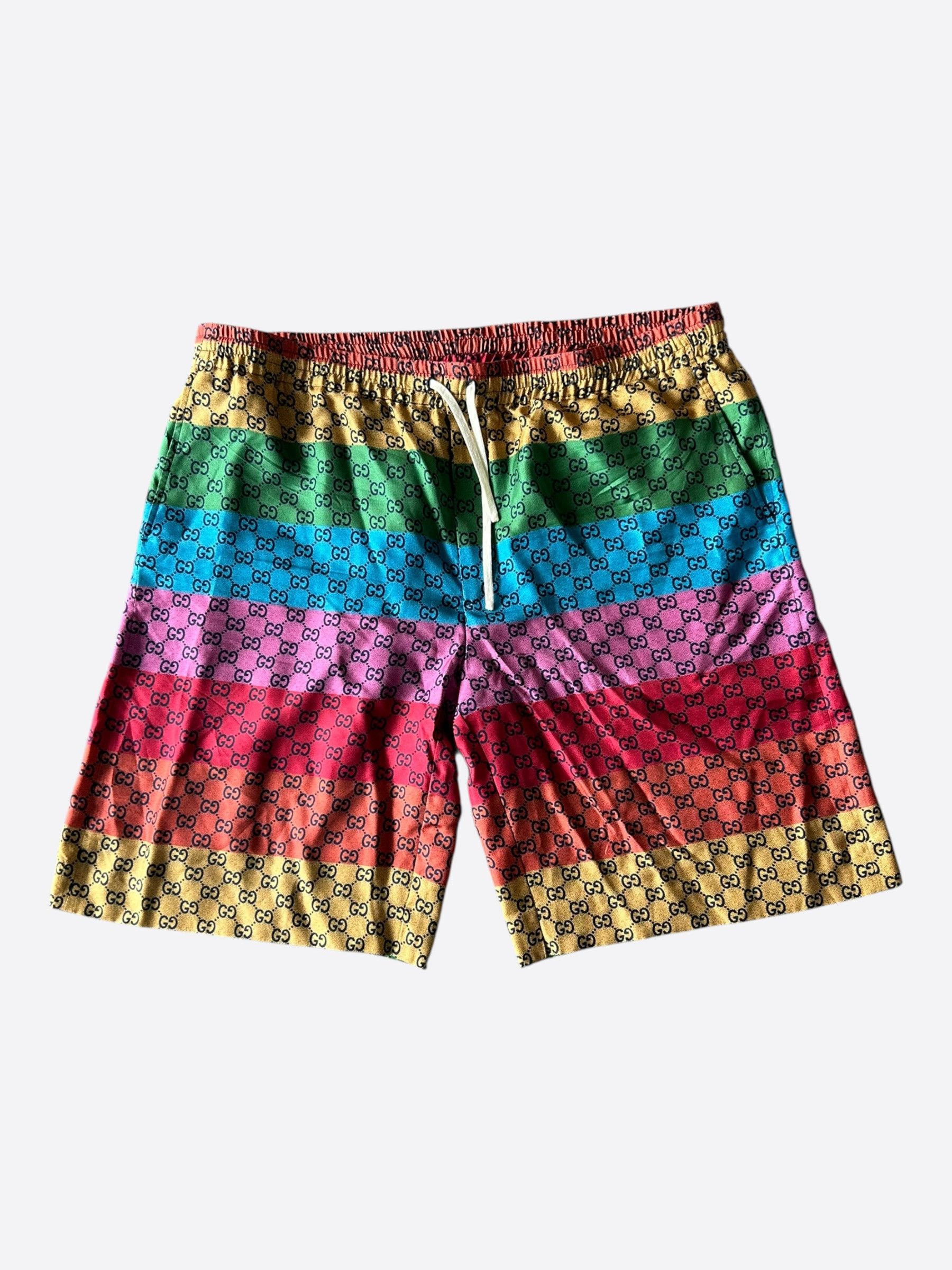 Gucci Gucci Multicolor GG Monogram Shorts Size US 42 / EU 58 - 1 Thumbnail