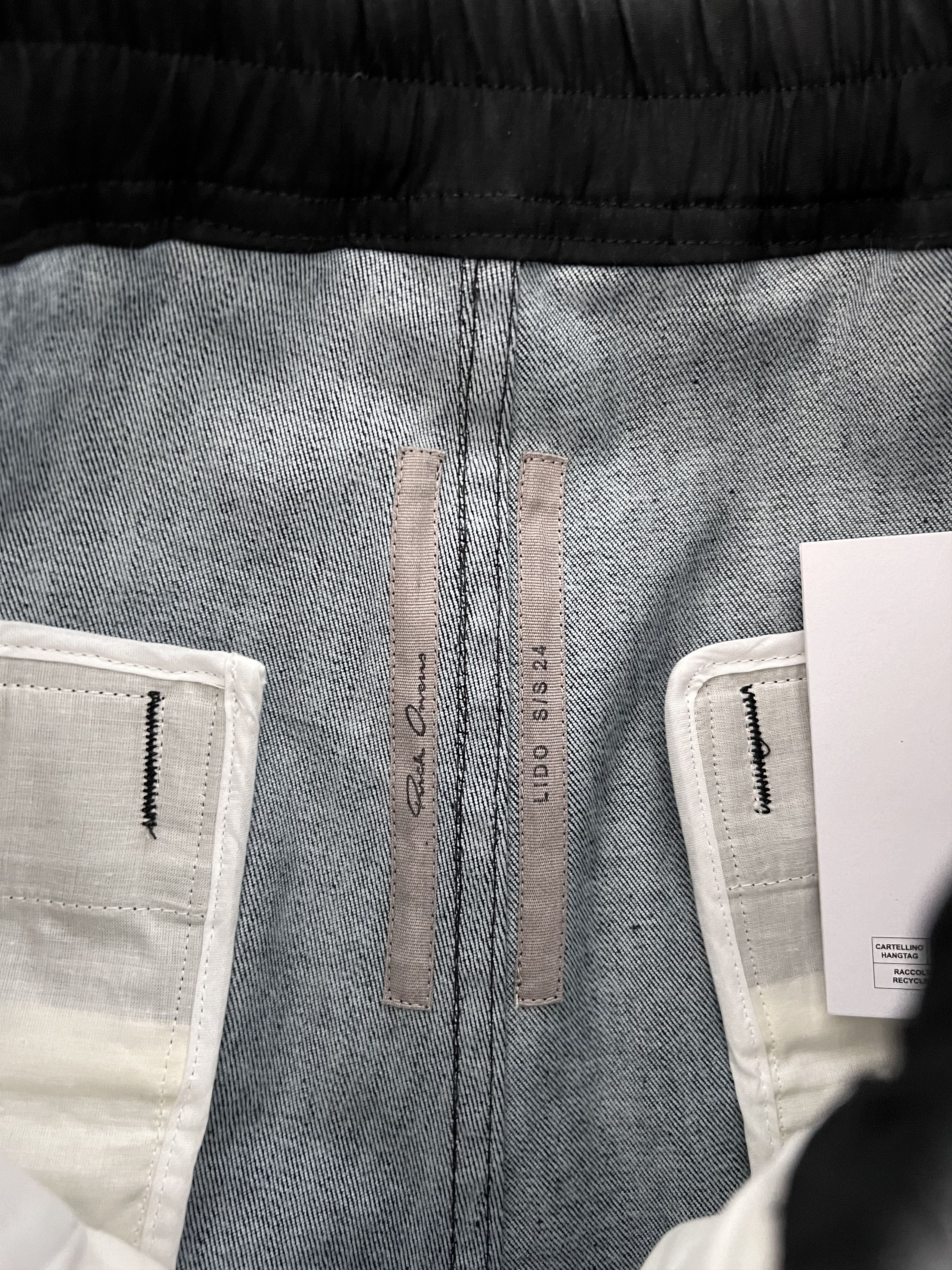 Rick Owens Rick Owens Denim Cargobelas in Black Metallic Size US 34 / EU 50 - 8 Thumbnail