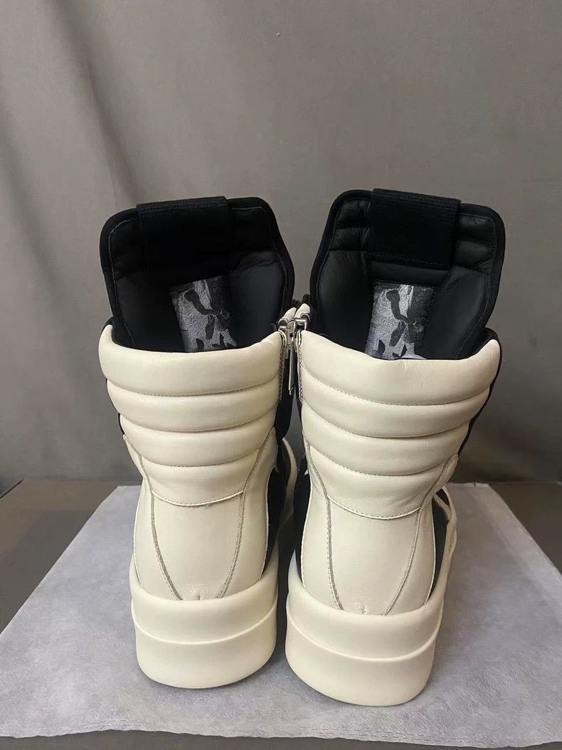 Rick Owens Rick Owens Black Leather High Top Sneakers-dmc Size US 6 / EU 39 - 3 Thumbnail