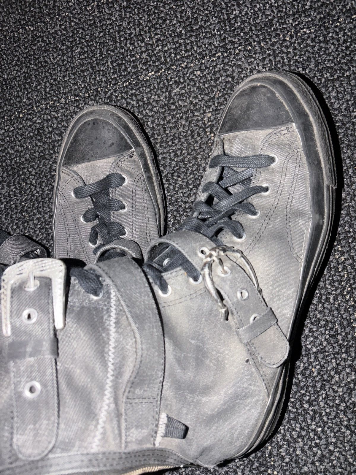 Converse Converse X martine Ali Black Canvas Knee High Boots chuck70 Size US 9.5 / EU 42-43 - 6 Thumbnail