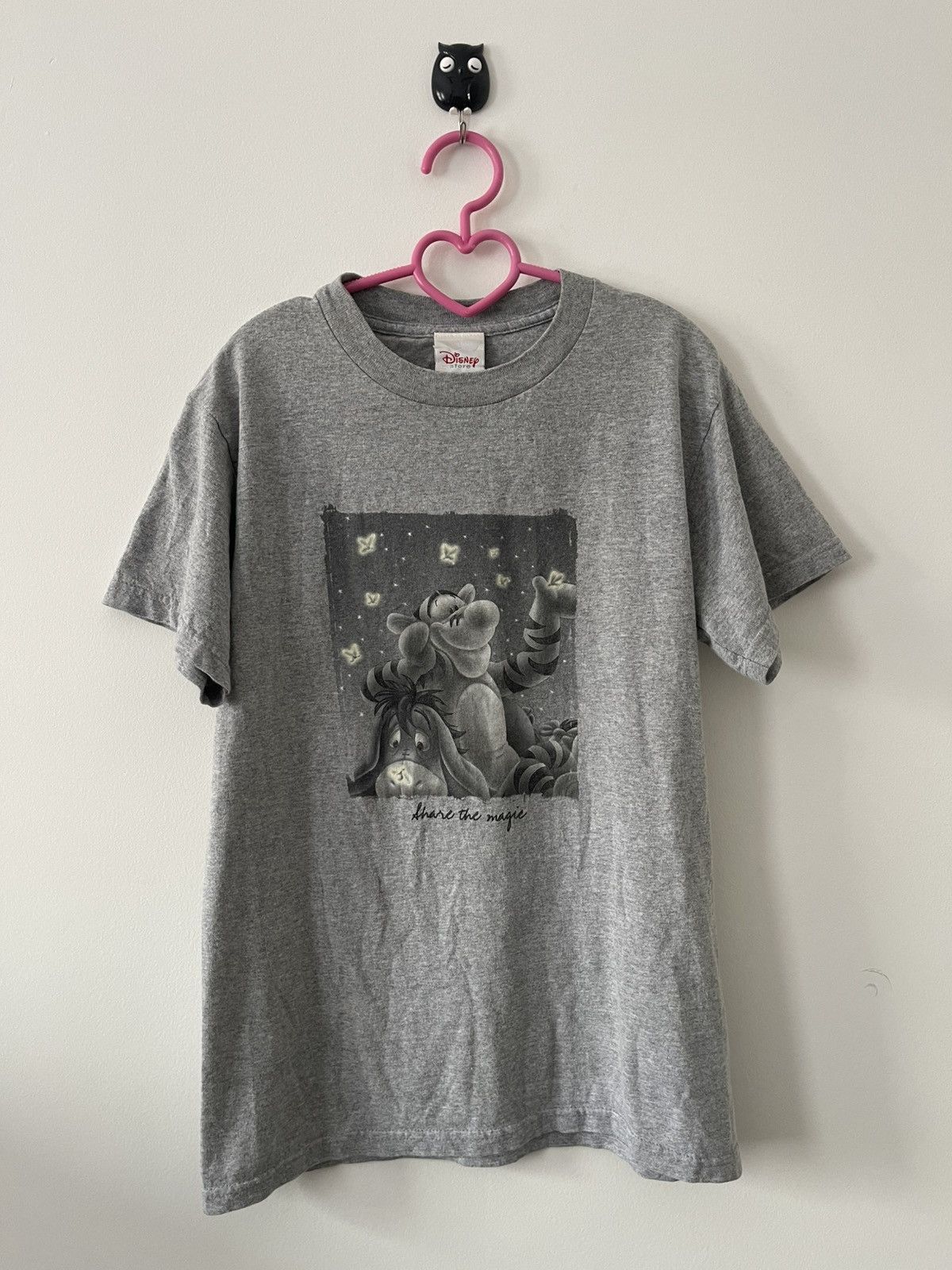 Disney Rare 90s Vintage DISNEY POOH TIGGER EEYORE Share The Magic Size US S / EU 44-46 / 1 - 1 Thumbnail