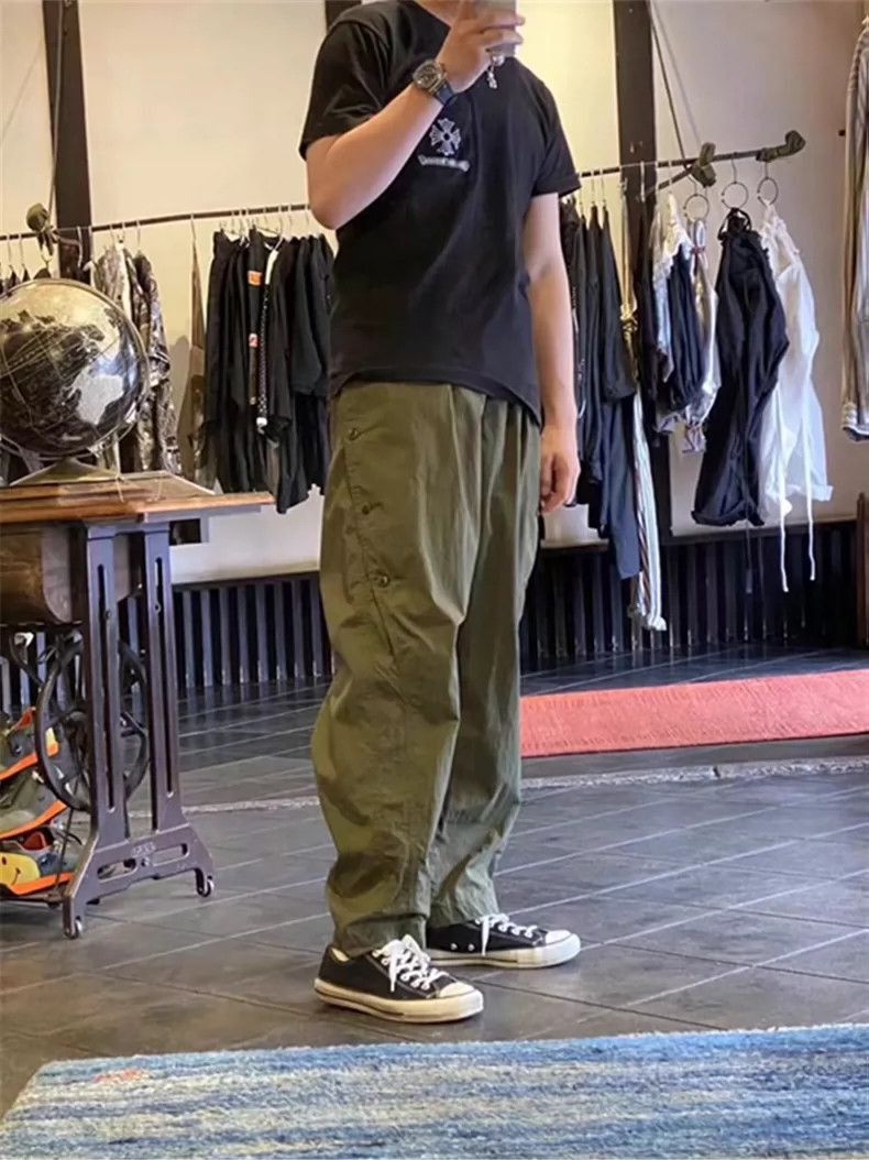 Kapital KAPITAL Military Style Cargo Trousers for Men-2506 Size US 36 / EU 52 - 5 Thumbnail