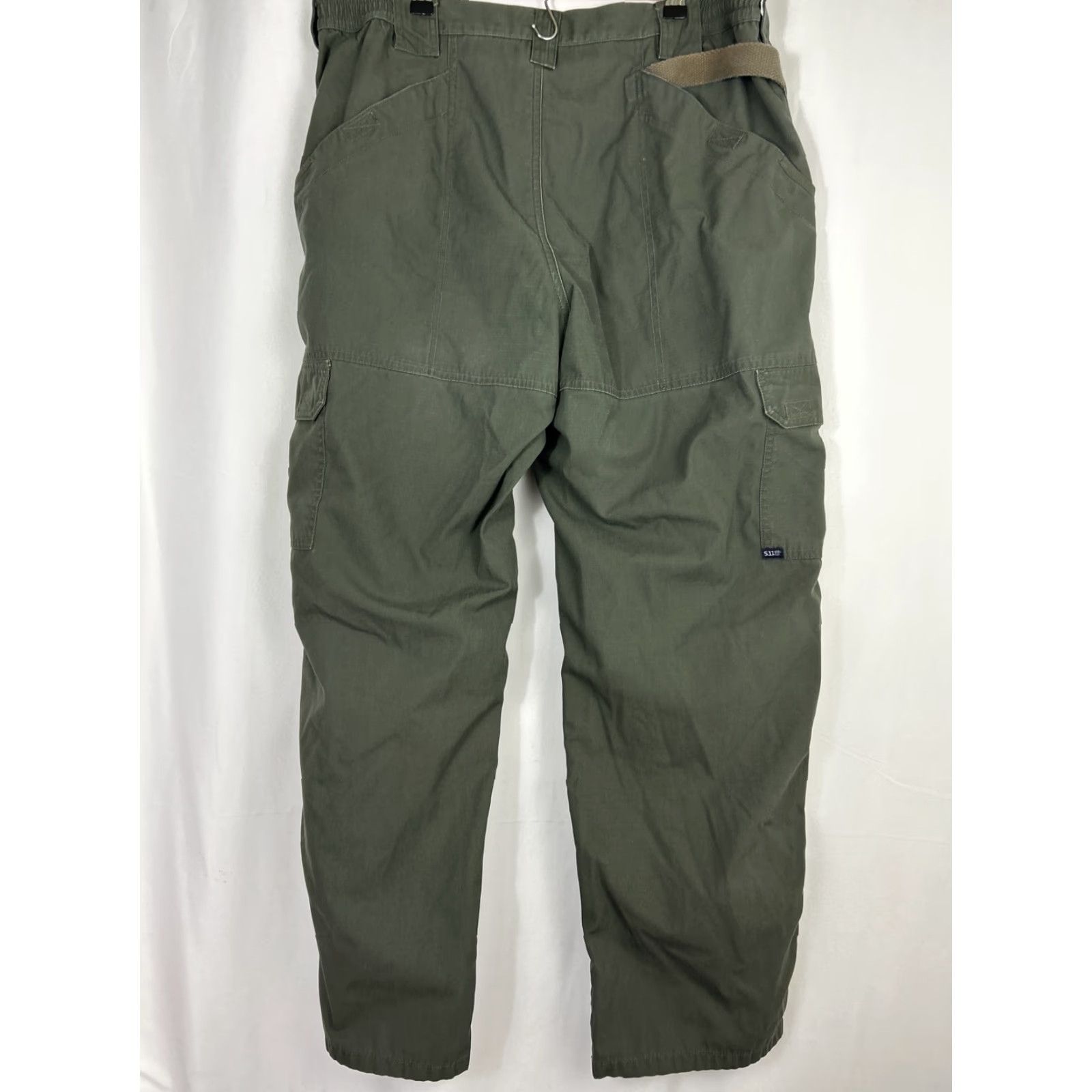 Vintage 5.11 Tactical Taclite Pro Pant Forest Green Men 38x31 Pants Mens Size US 38 / EU 54 - 7 Thumbnail