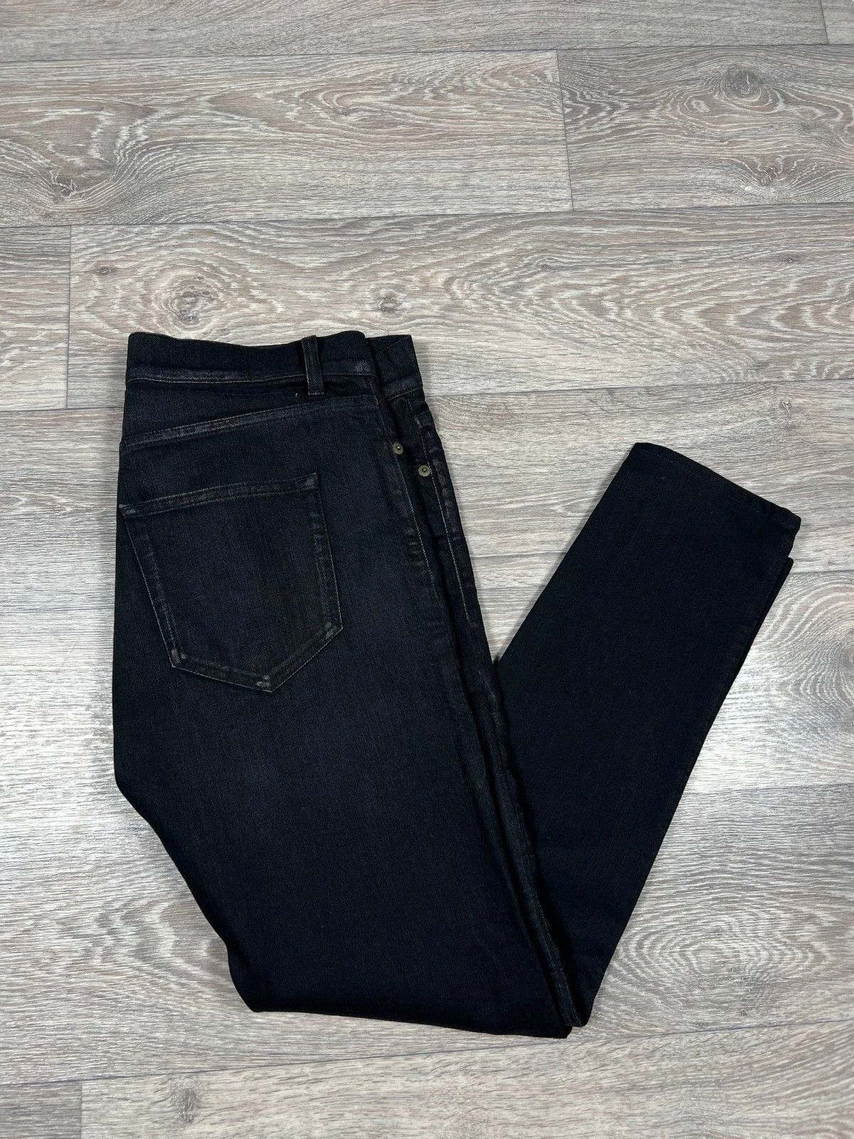 Saint Laurent Paris Saint laurent SLP Faded Black D02 Whisker Denim Hedi Slimane Size US 32 / EU 48 - 6 Thumbnail
