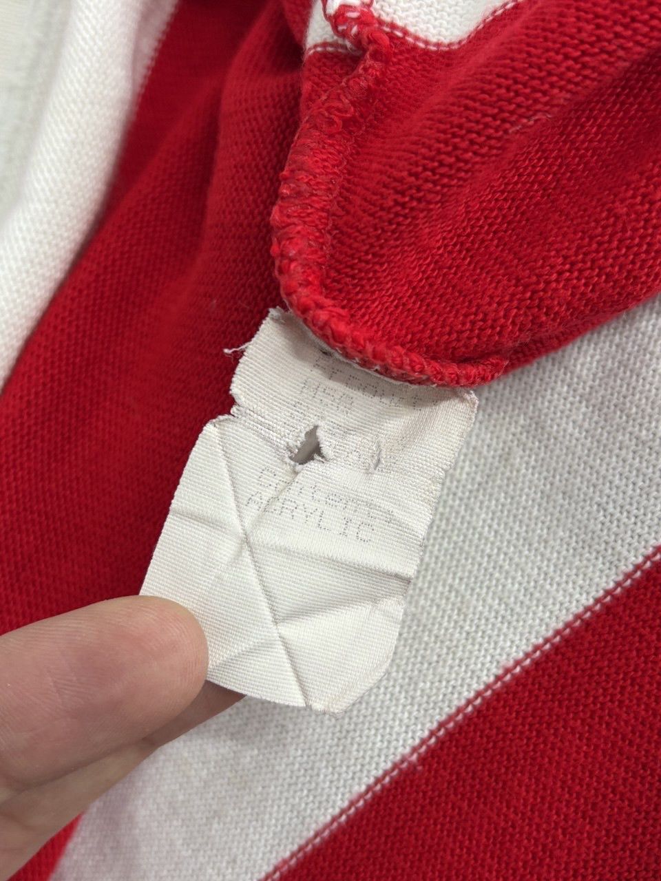Rugby Ralph Lauren Halbro Vintage 1980s rugby shirt Size US L / EU 52-54 / 3 - 23 Thumbnail