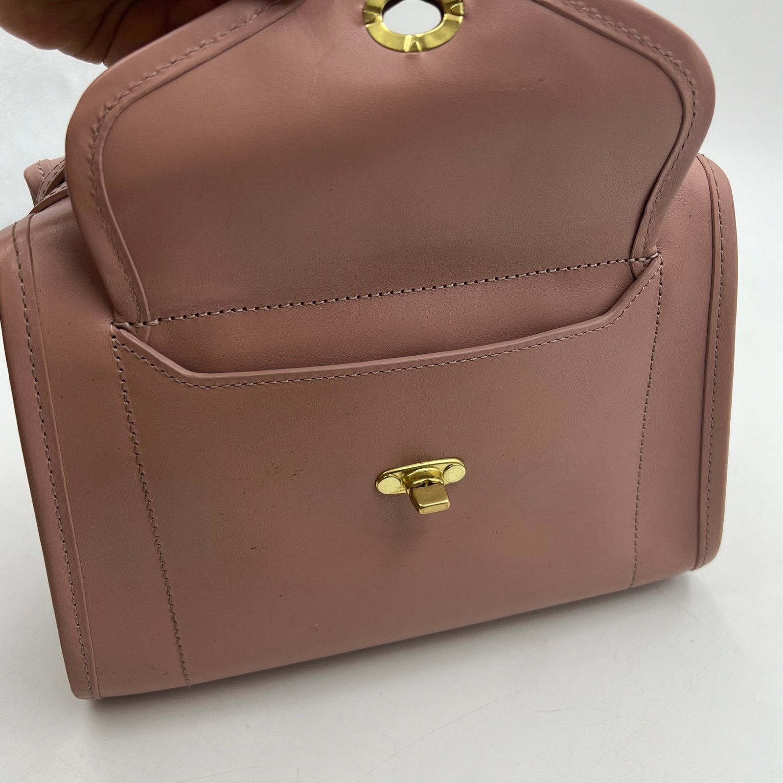 J.W. Hulme Co. J.W. Hulme Juno Pink Leather Satchel Handbag Purse Size ONE SIZE - 2 Thumbnail