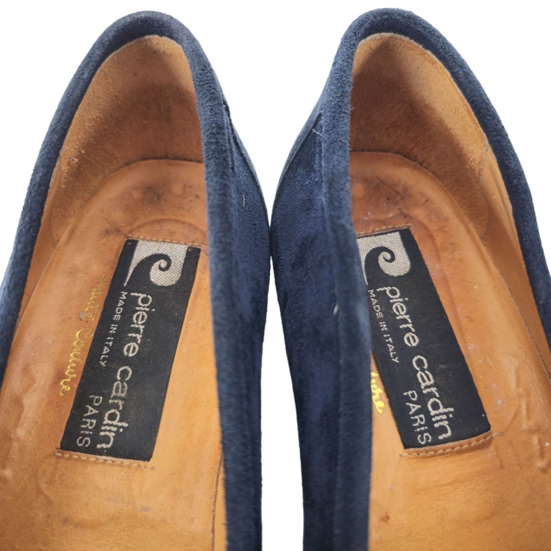 Pierre Cardin NEW Vintage Pierre Cardin Paris Navy Blue Suede Loafer 10 Size US 10 / EU 43 - 8 Thumbnail