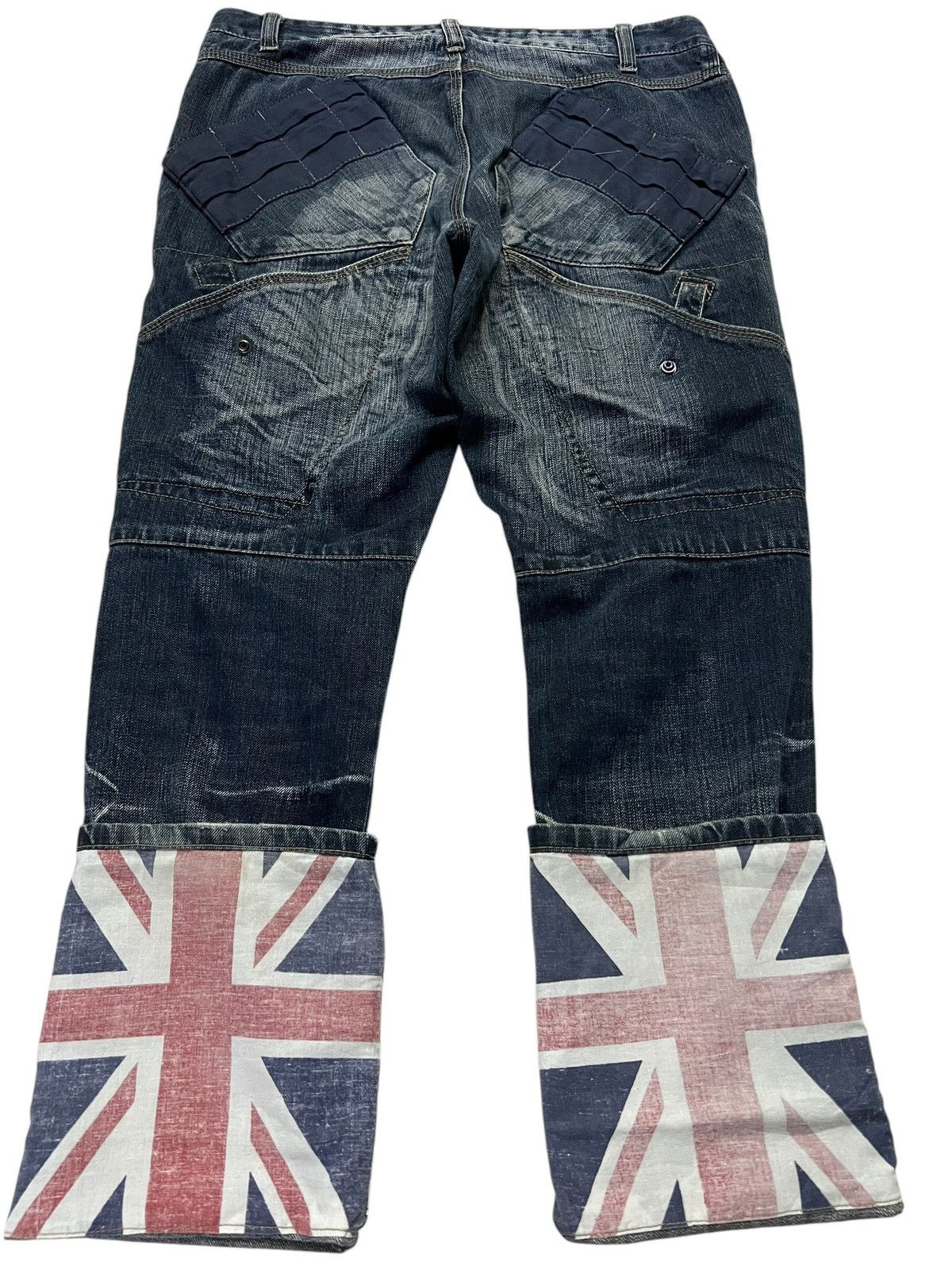 PPFM 🌈Insane PPFM Booze & Pills & Powders Multipocket Punk Jean Size US 34 / EU 50 - 2 Thumbnail