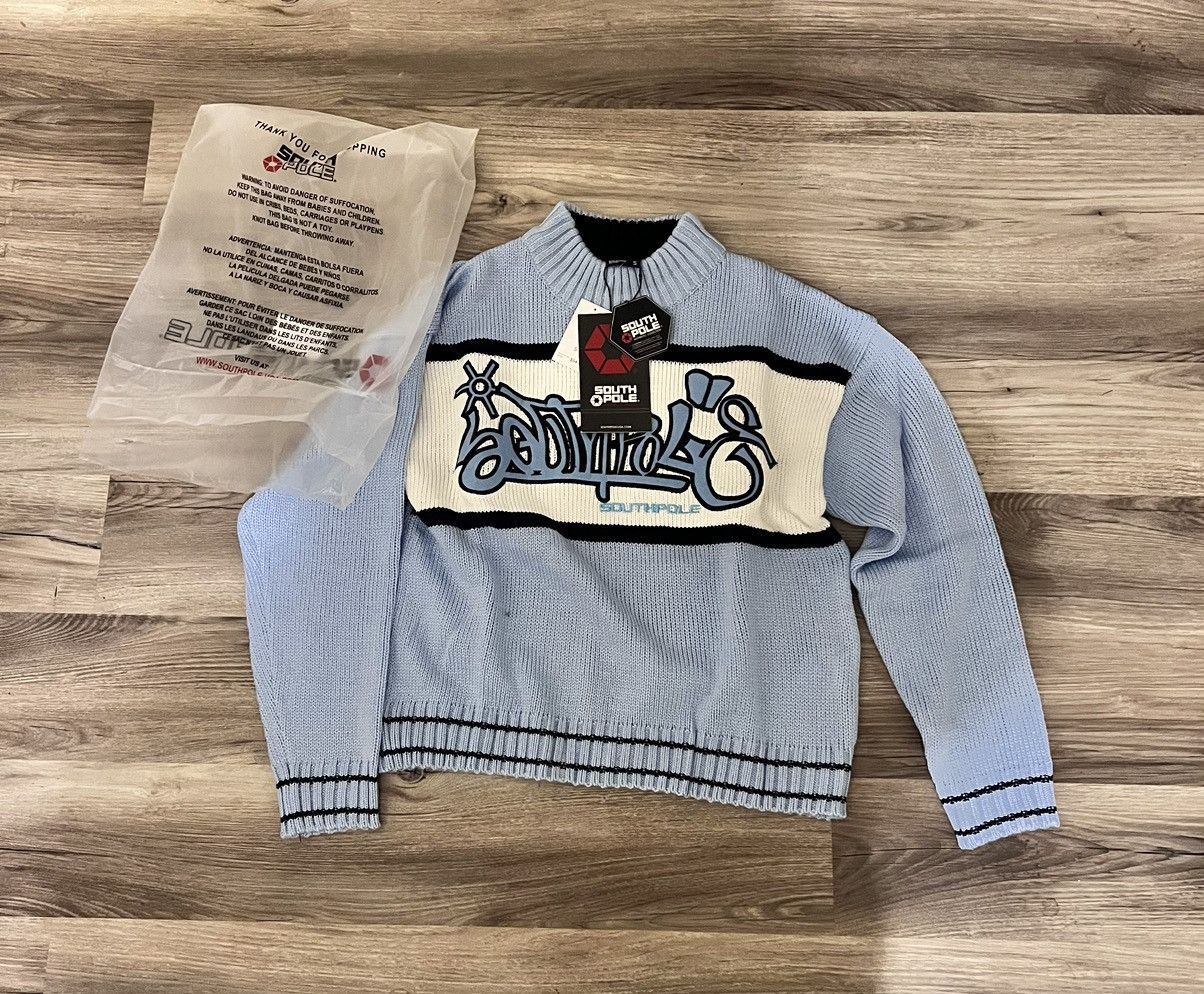 Southpole South pole 90s hip hop sweater knit Size US S / EU 44-46 / 1 - 1 Thumbnail
