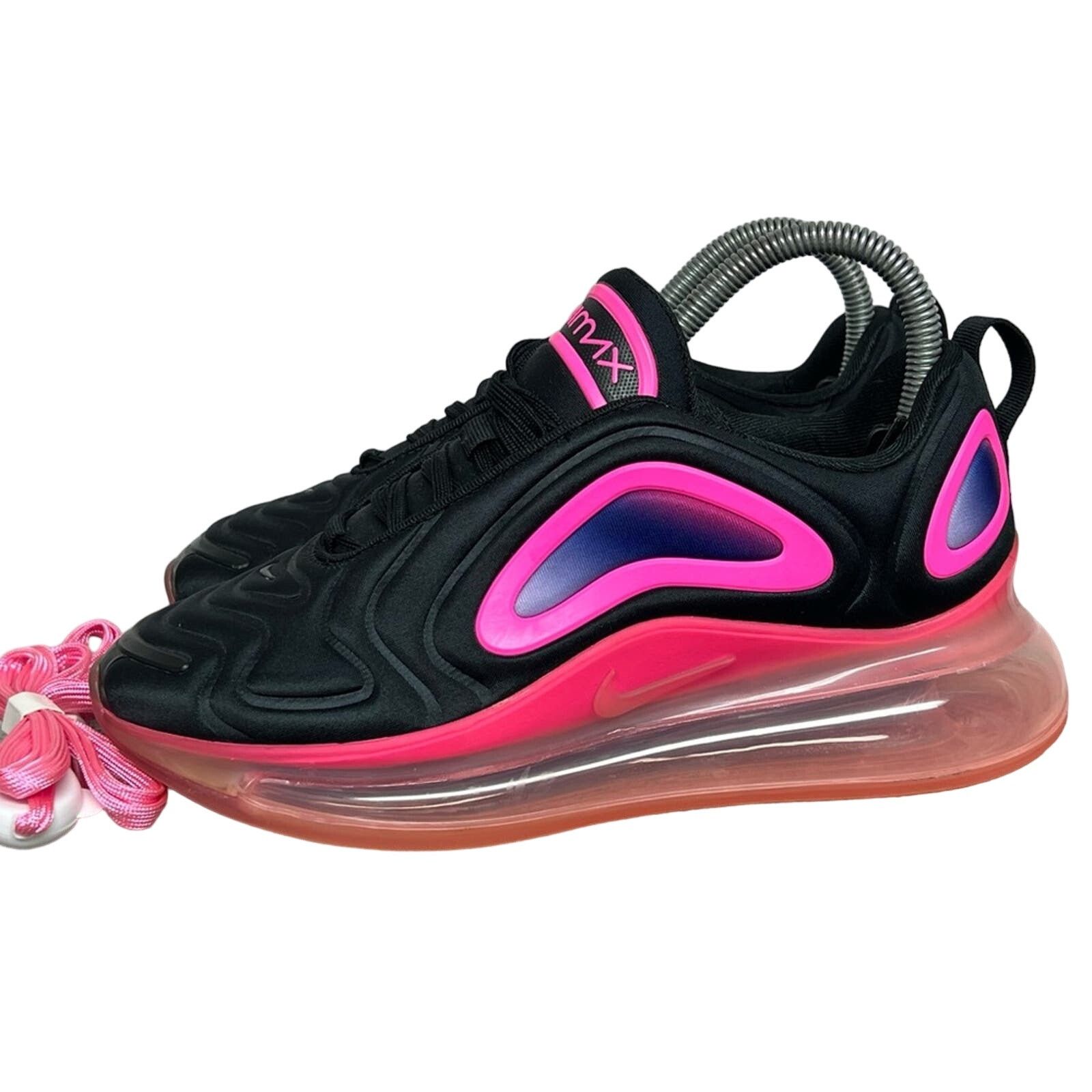 Nike Nike Air Max 720 Black Fuchsia Sneakers 5.5Y WOMENS 7 NWOB Grailed