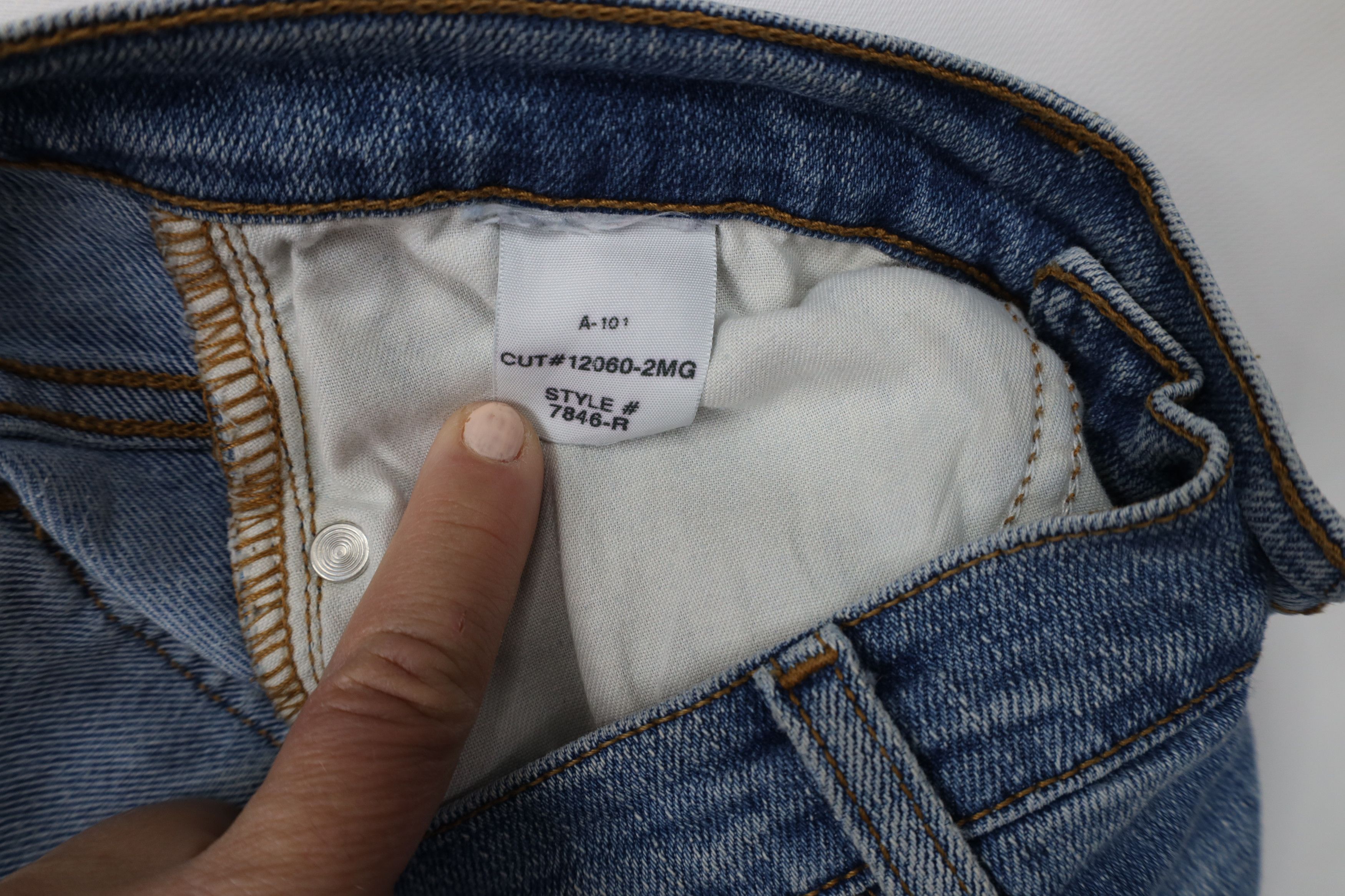 American Eagle Outfitters × Vintage Vintage 90s Y2K American Eagle Outfitters Flared Denim Jeans Size 27" / US 4 / IT 40 - 9 Thumbnail