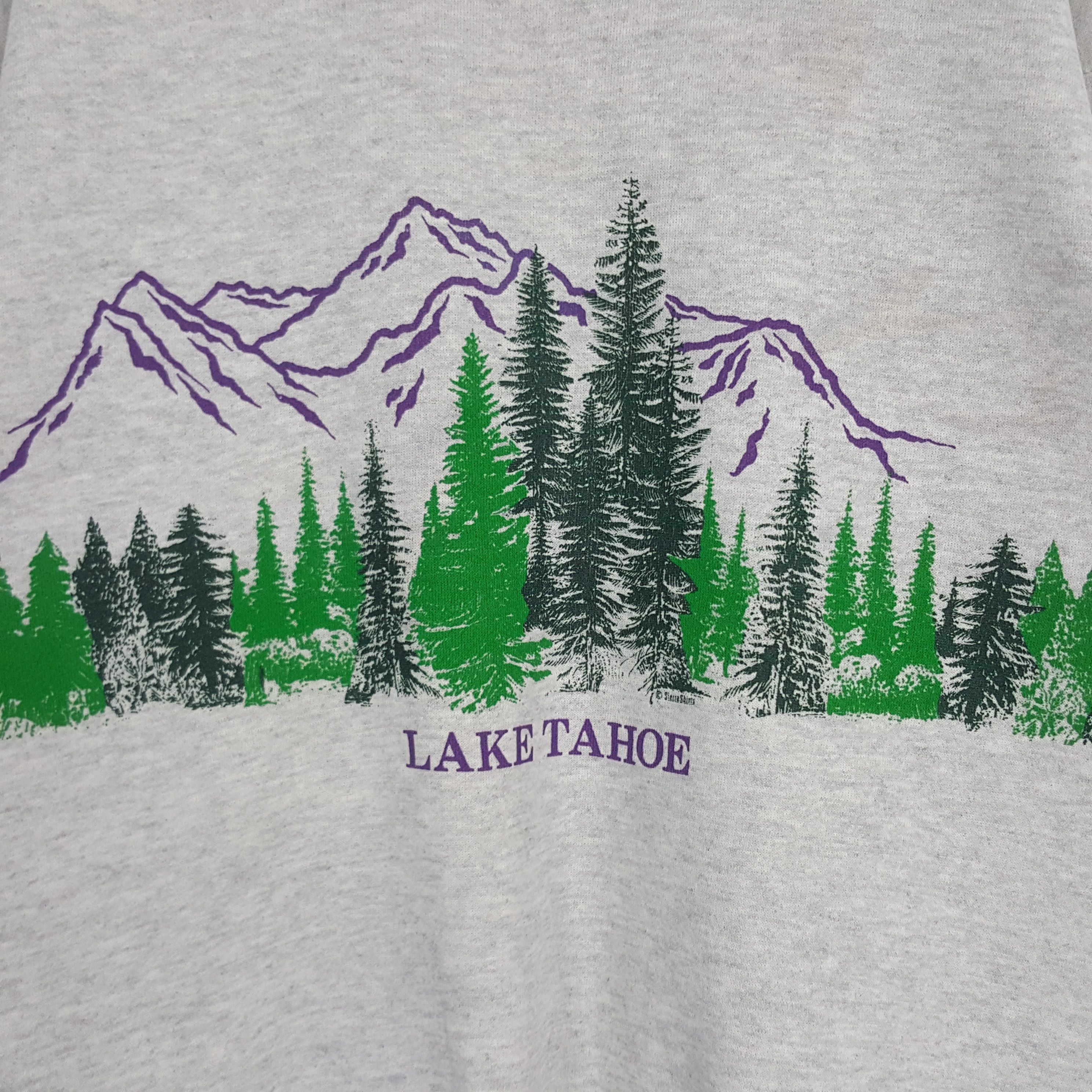 Vintage Vintage Lake Tahoe American Outdoor Style Sweatshirt Size US XL / EU 56 / 4 - 2 Thumbnail