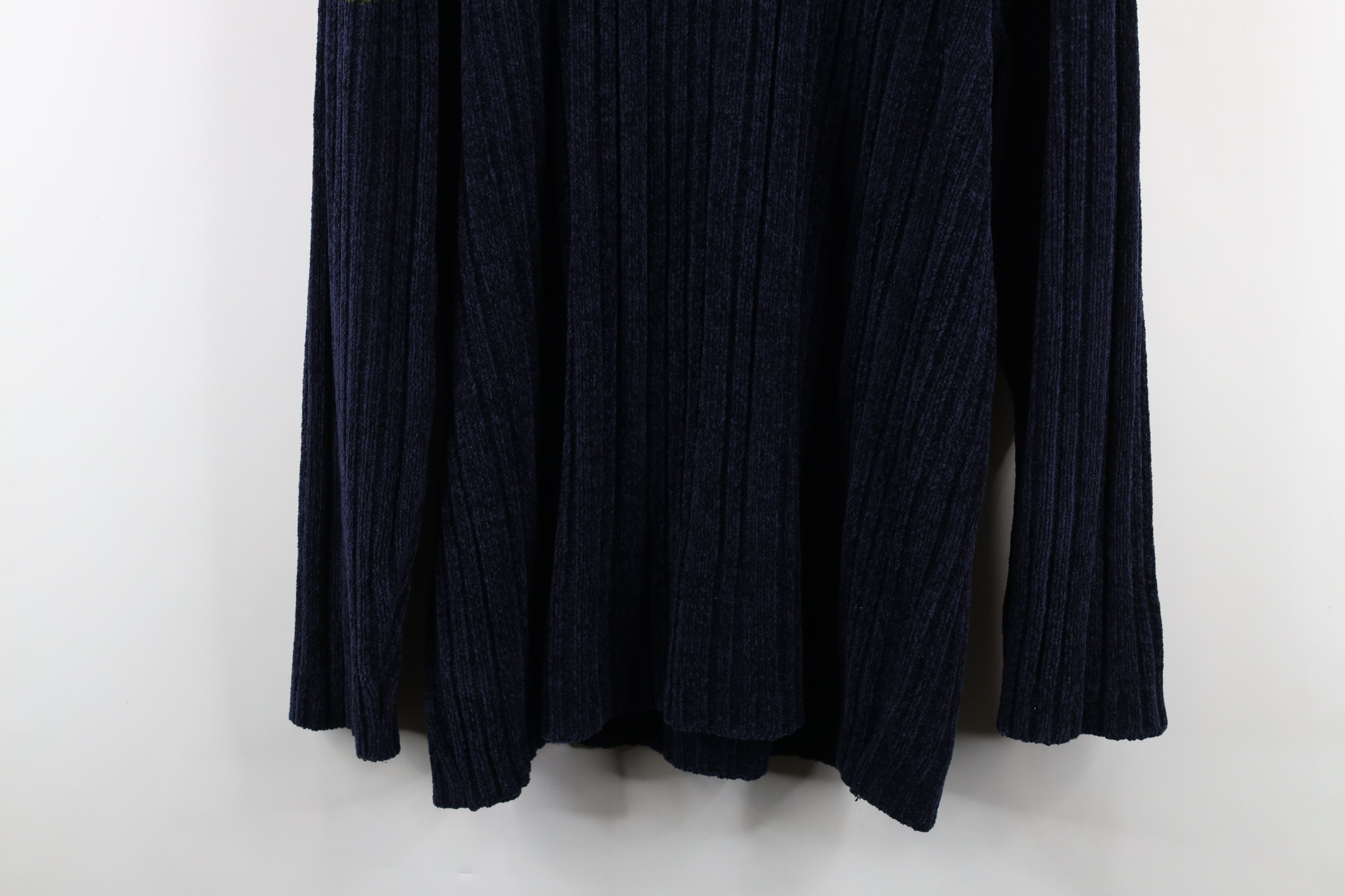 Vintage Vintage 90s Streetwear Block Ribbed Knit Fleece Sweater Size US XL / EU 56 / 4 - 11 Thumbnail