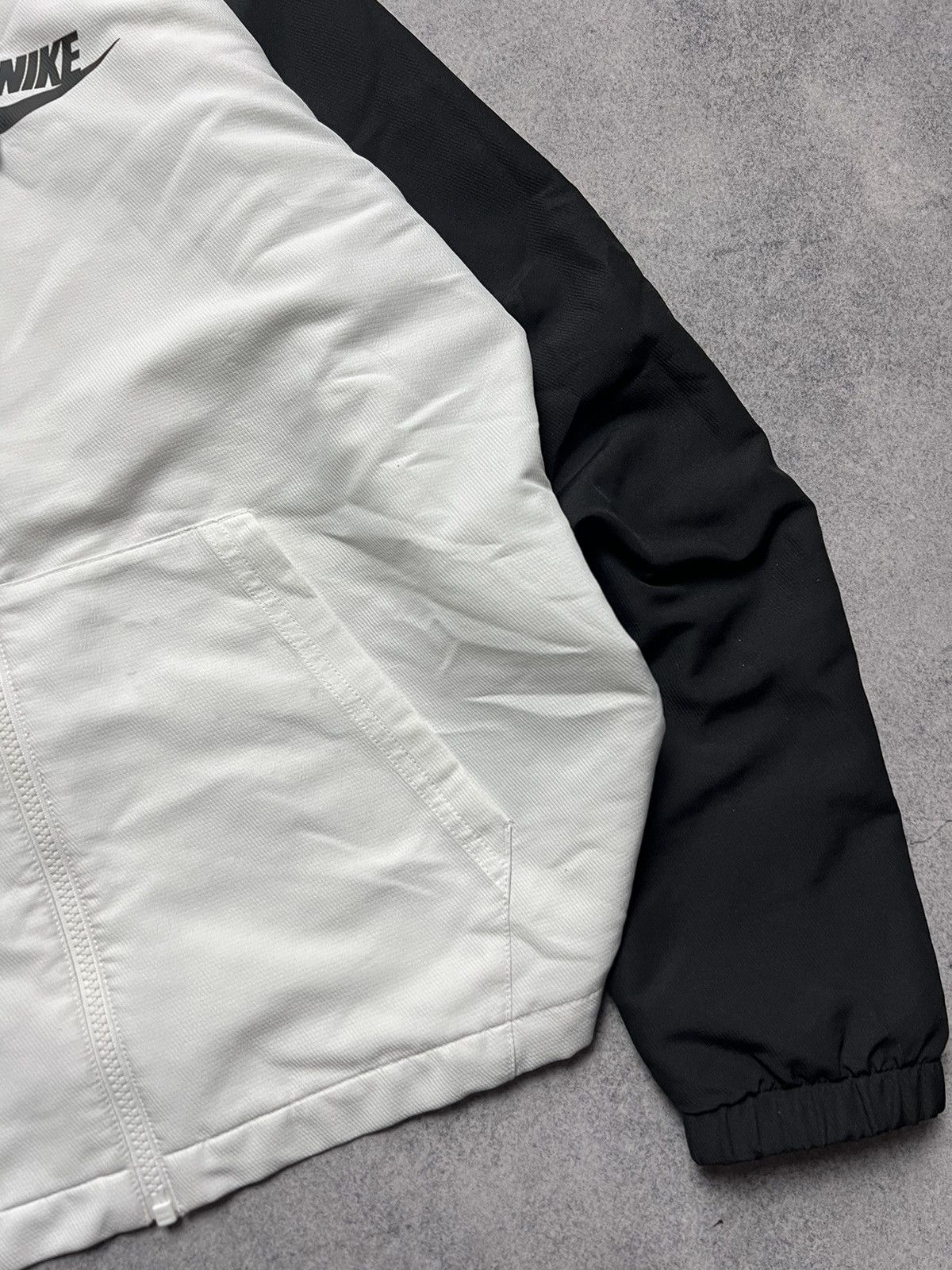 Vintage Nike Big Swoosh Logo Y2K Track Jacket Size US M / EU 48-50 / 2 - 5 Thumbnail