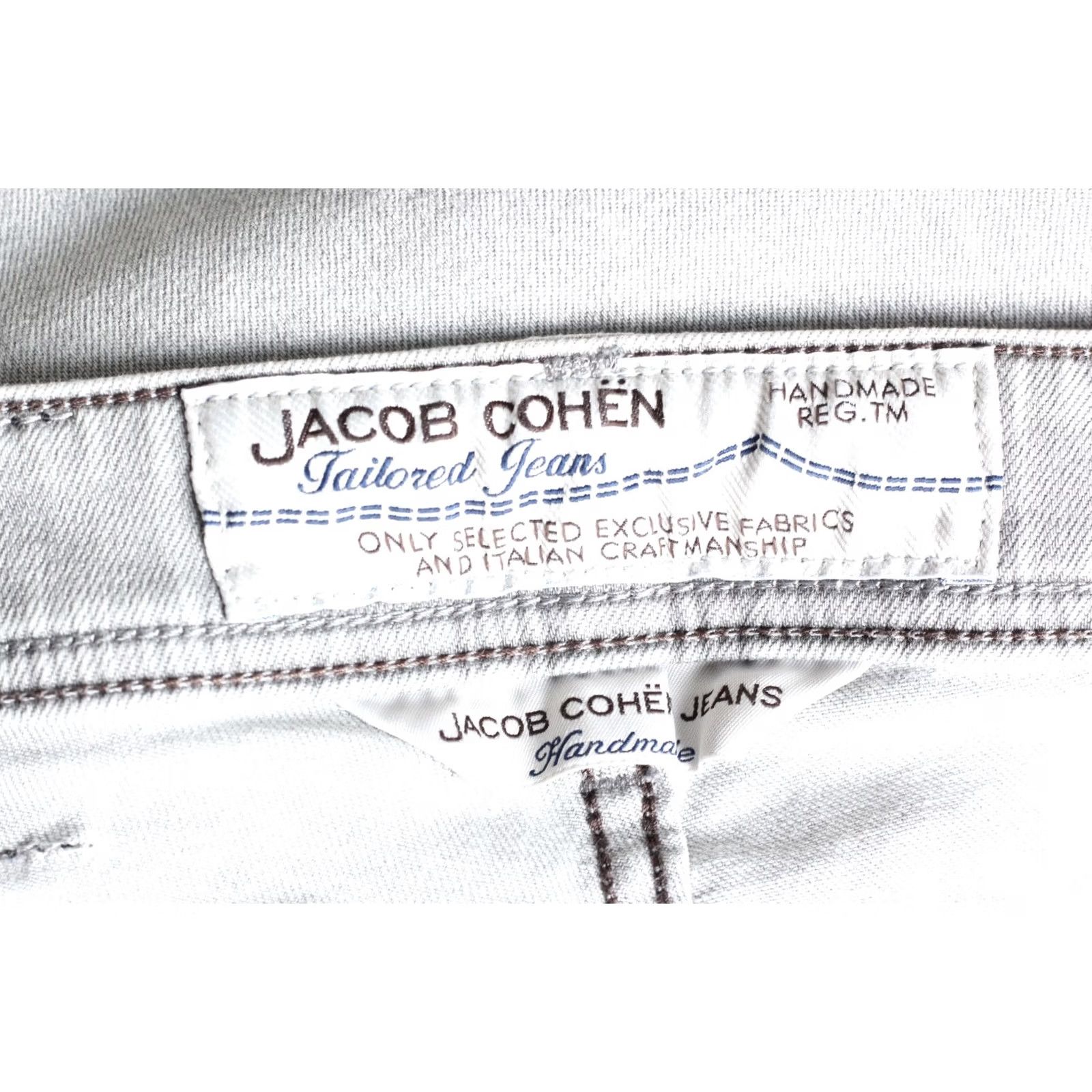 Jacob Cohen JACOB COHEN PW622 COMF Stretch Jeans Men Size 34 Inseam 27" DZ8386 Jeans Men 34 Grey 5-Pocket Designer Slim Straight Vintage No Size US 34 / EU 50 - 6 Thumbnail