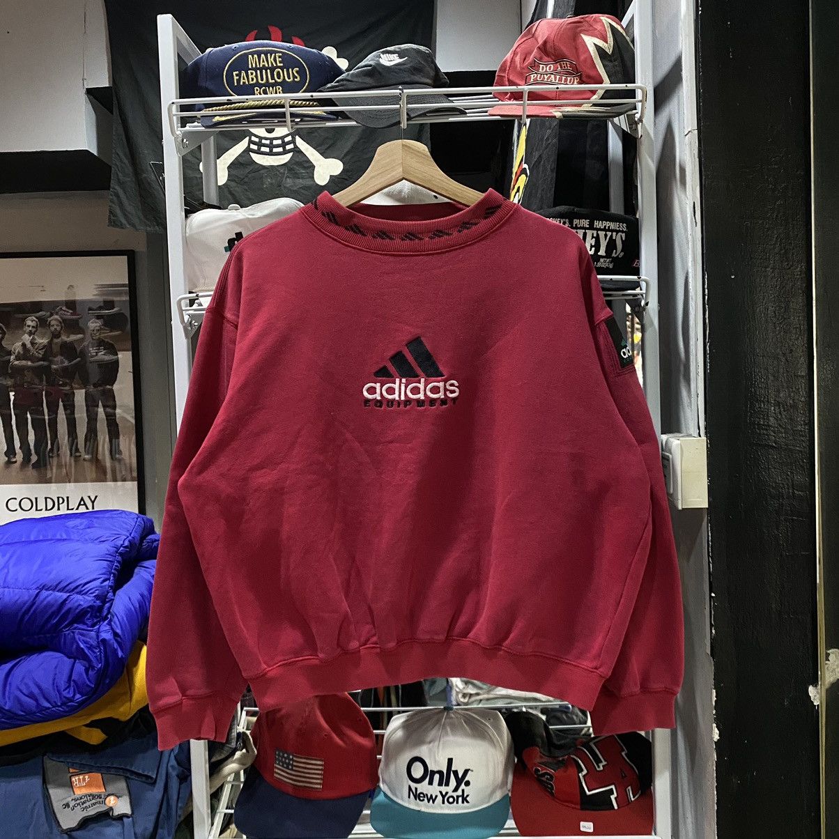 Vintage Adidas Equipment Big Logo Sweatshirt
