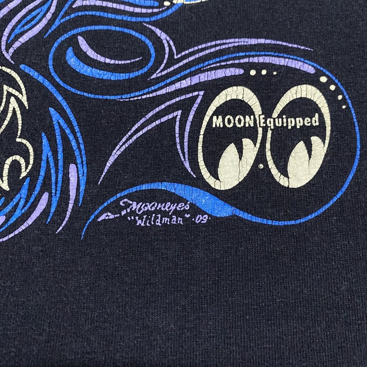 Vintage Rare‼️🔥Vintage Mooneyes X Custom Cycle Shop T-Shirt Size US S / EU 44-46 / 1 - 9 Thumbnail