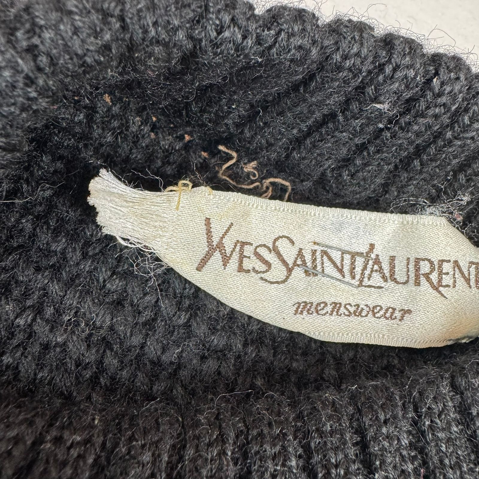 Yves Saint Laurent Vintage YSL Wool Crewneck Sweater - Size Medium Size US M / EU 48-50 / 2 - 4 Thumbnail