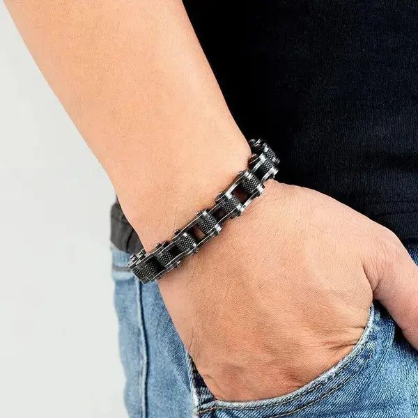 Japanese Brand Bicycle Style Chain Link Bracelet Size ONE SIZE - 1 Thumbnail