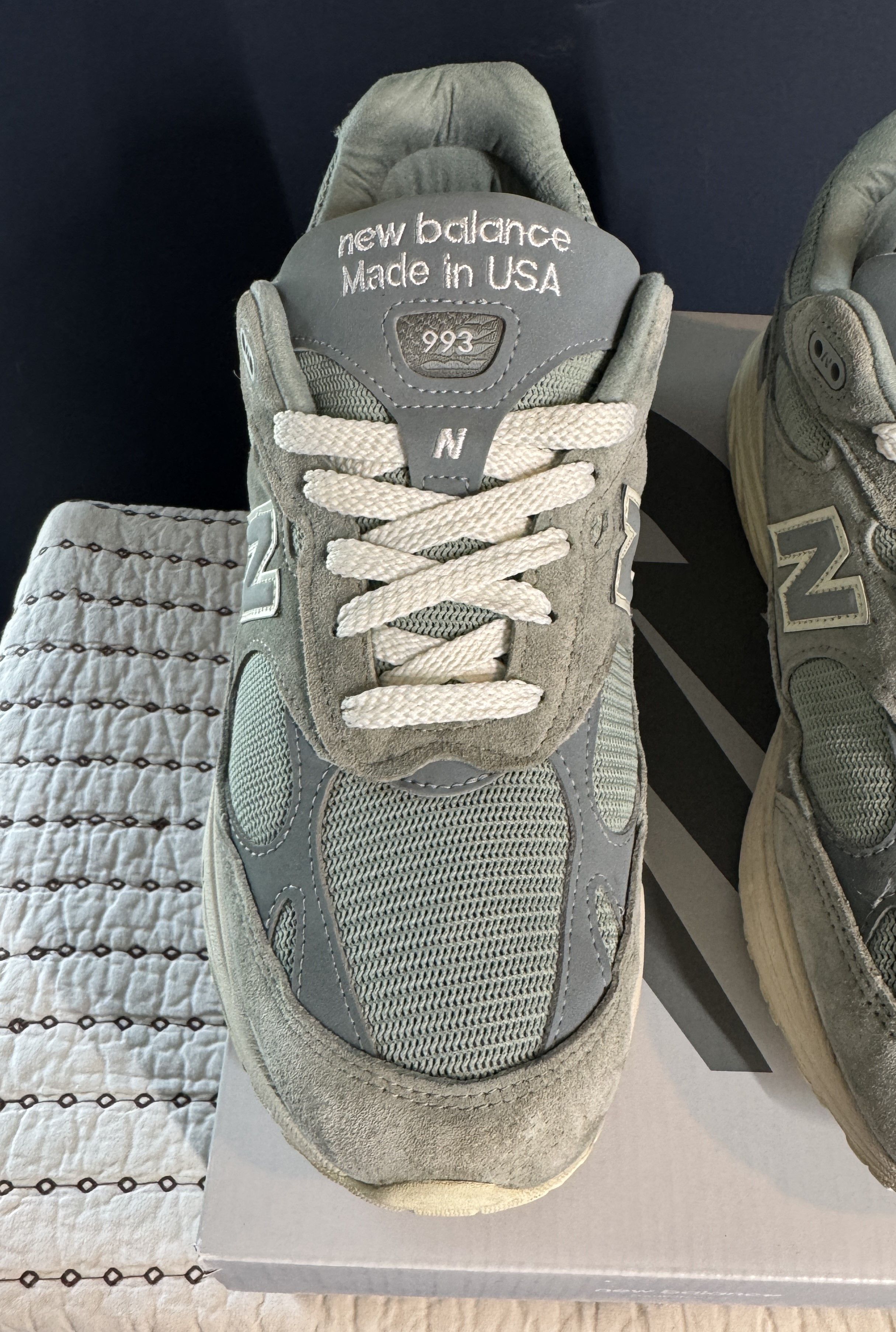 Kith × New Balance 2022 KITH X NEW BALANCE 993 PISTACHIO MADE IN USA SIZE 10.5 Size US 10.5 / EU 43-44 - 9 Thumbnail