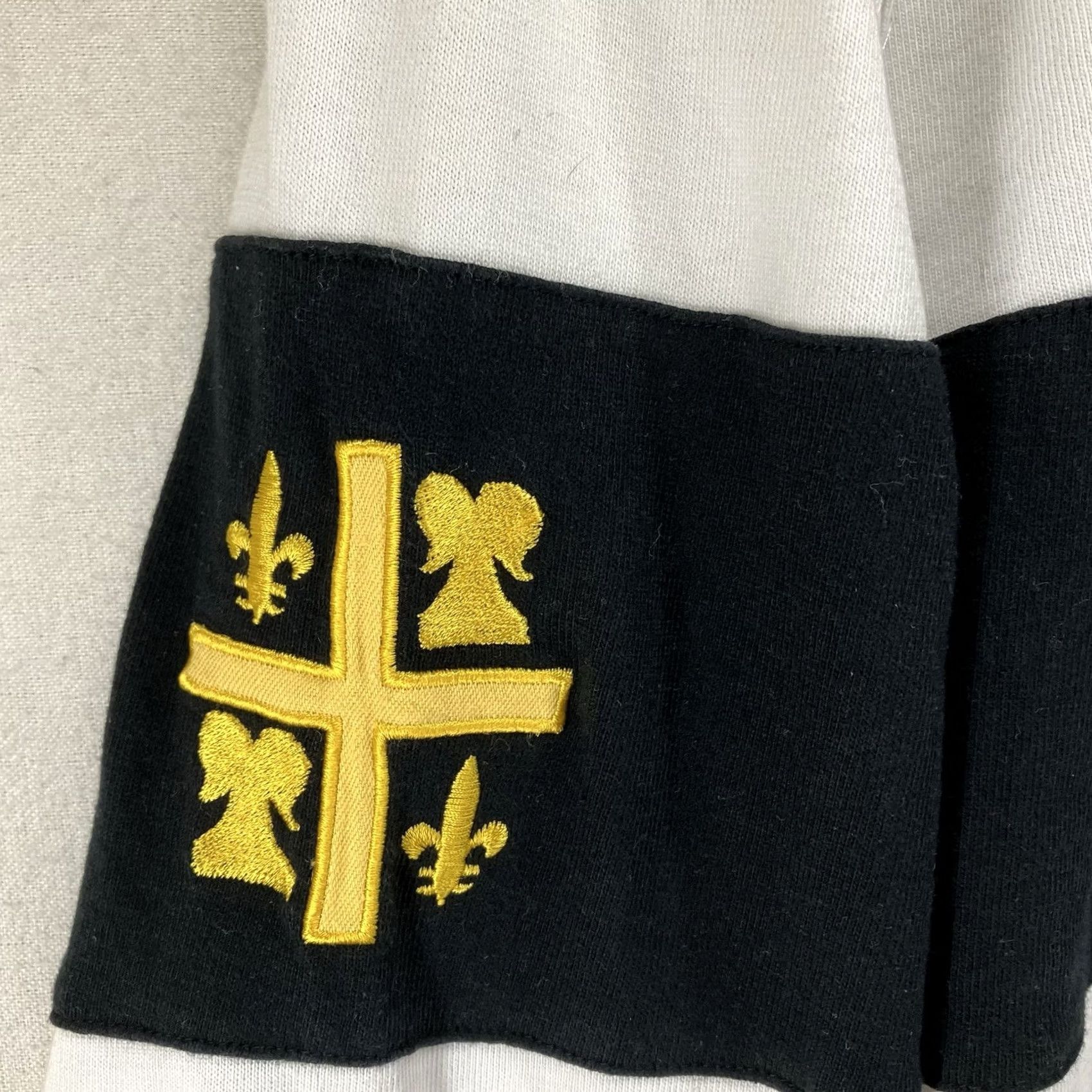 Vintage VINTAGE Medieval Times Polo Rugby Shirt Mens Large Coat Of Arms Saint Lucia PICs Size US L / EU 52-54 / 3 - 6 Thumbnail