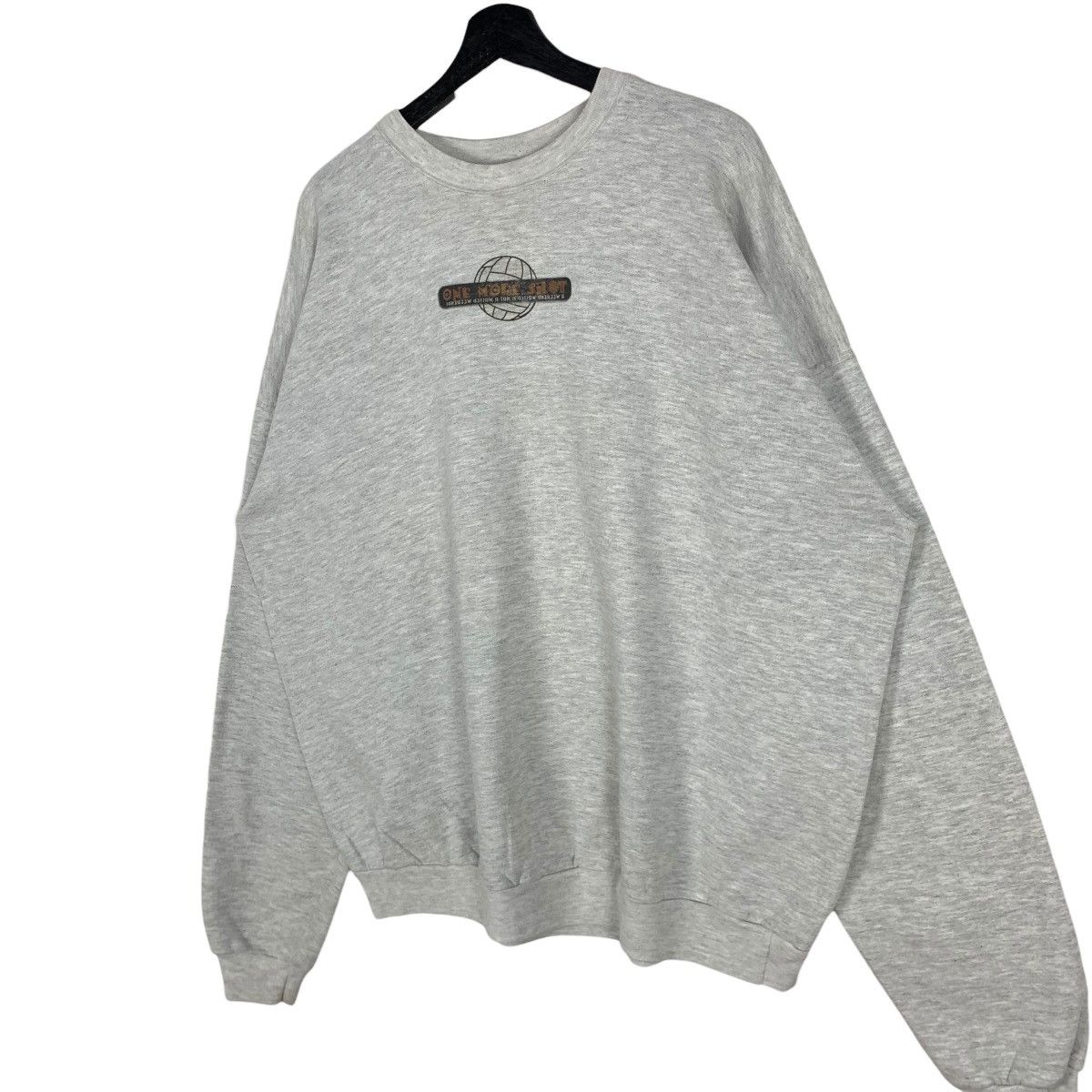Vintage Vintage 90s No More Shot Drunker Sweatshirt Sweater Big Logo Size US XL / EU 56 / 4 - 4 Thumbnail
