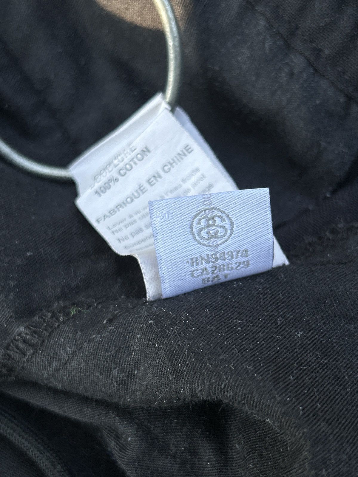 Stussy Stussy Elastic Waist Straight Fit Trousers Pants Black Size US 34 / EU 50 - 13 Thumbnail