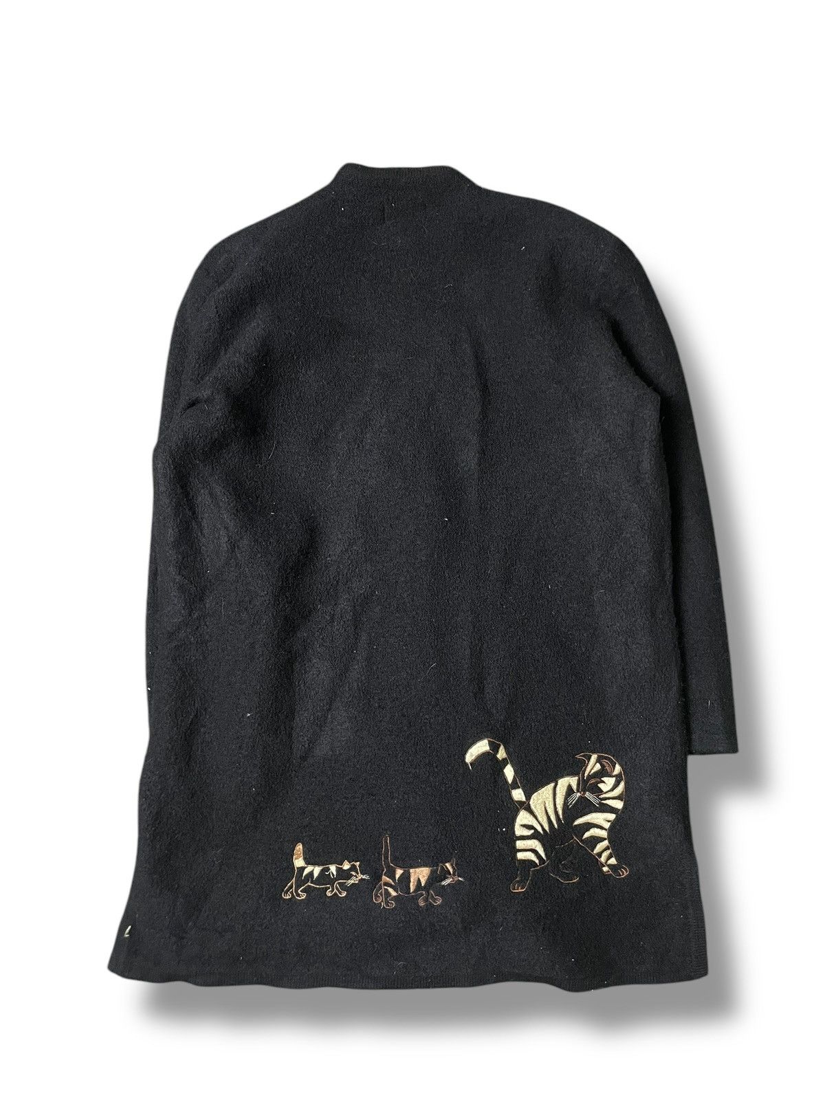 Japanese Brand × Vintage Feminine Fashion by TGWA Embroidered Wool Coat (79) Size S / US 4 / IT 40 - 7 Thumbnail