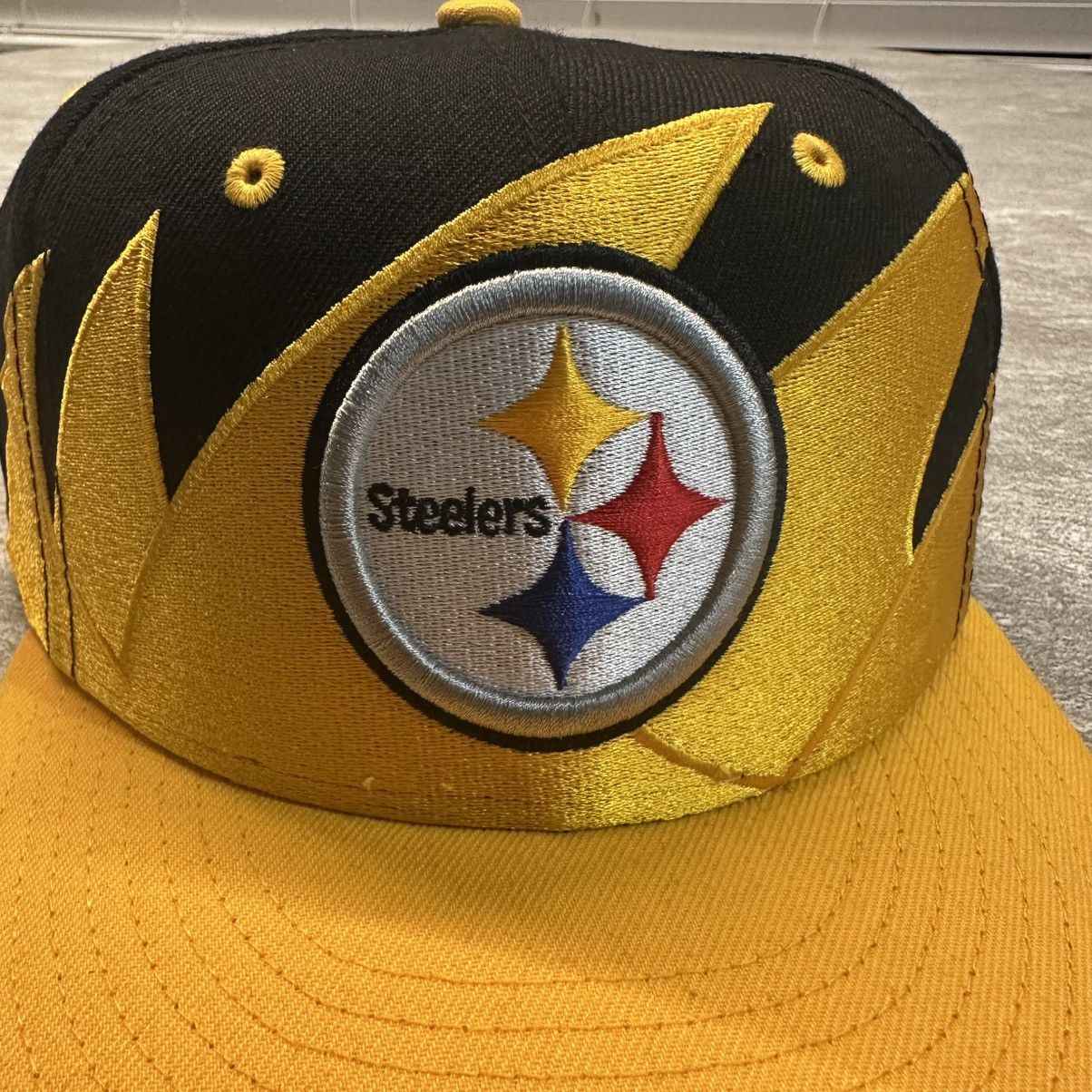 New Era NewEra 9Fifty Pittsburgh Steelers Shark Tooth Snapback Hat Size ONE SIZE - 2 Thumbnail
