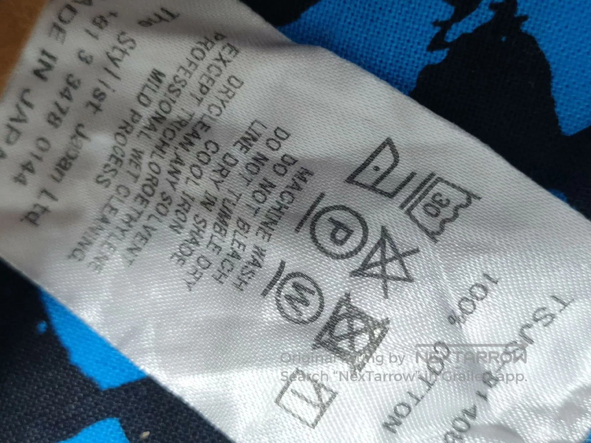 Other Geometric Shirt Black Blue. Size US S / EU 44-46 / 1 - 7 Thumbnail